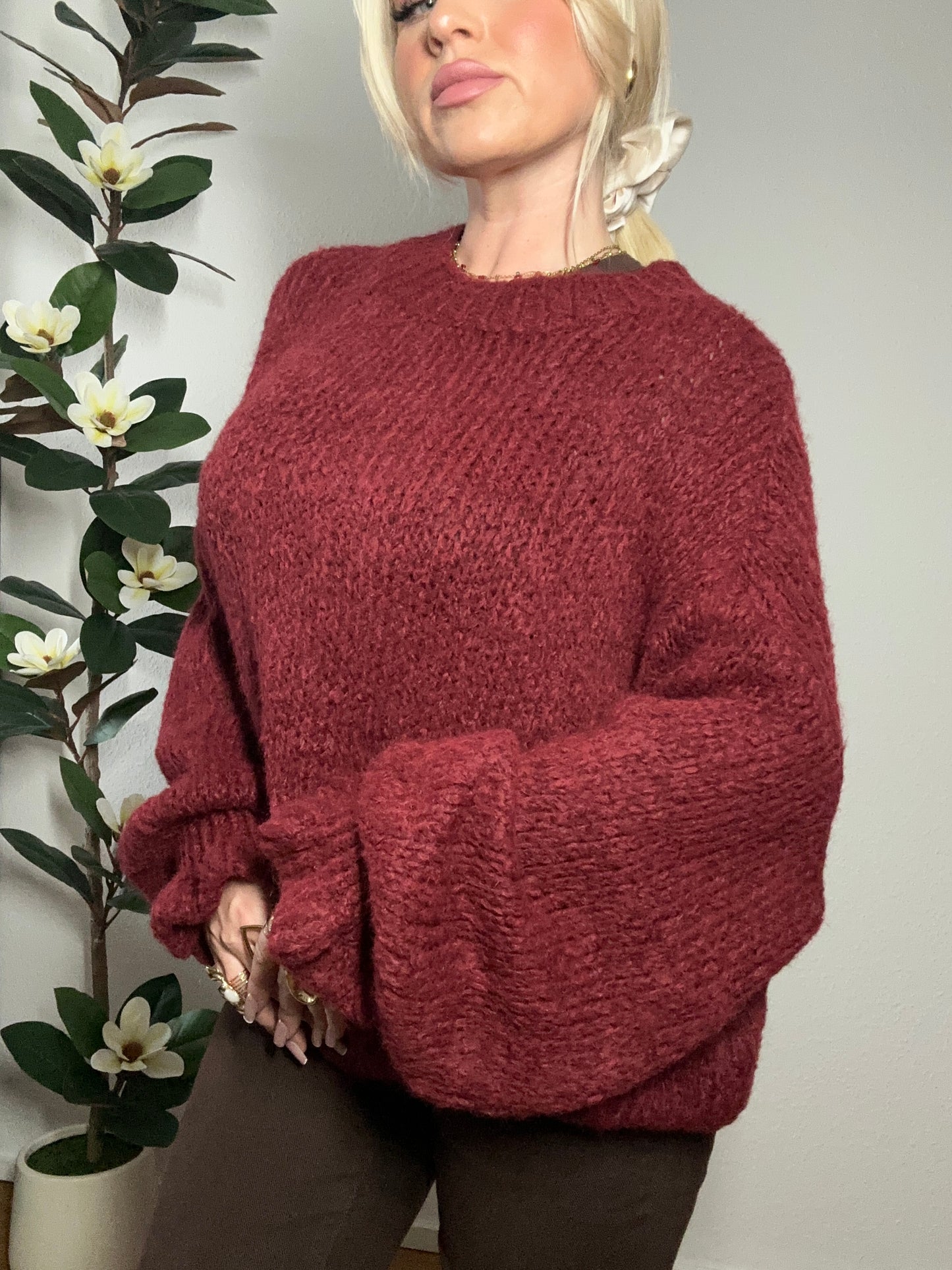 Strickpullover Barock super weich in 7 Farben