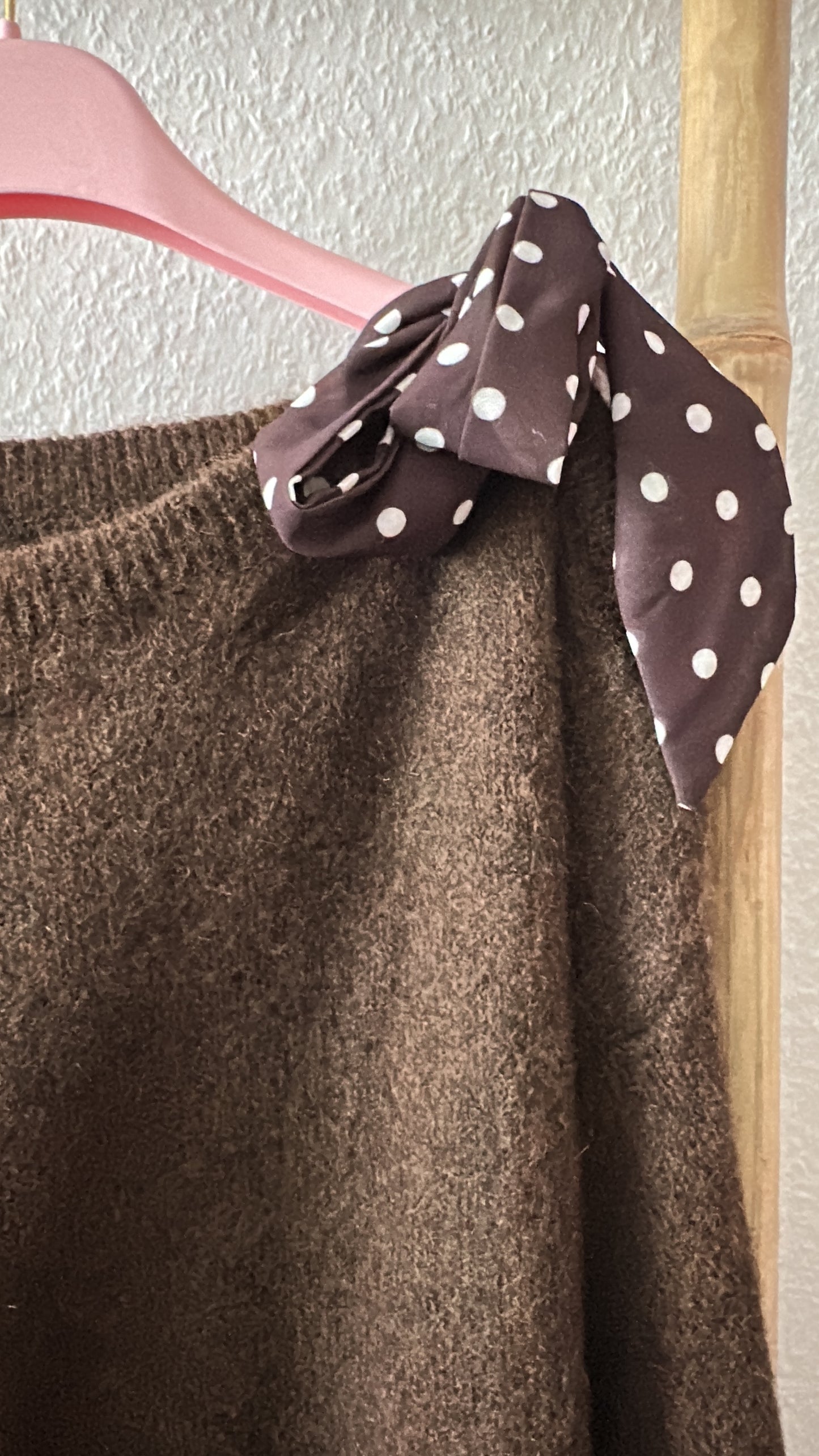 Strickpullover 20% Alpaca mit Schleife super weich und kuschelig in 5 Farben