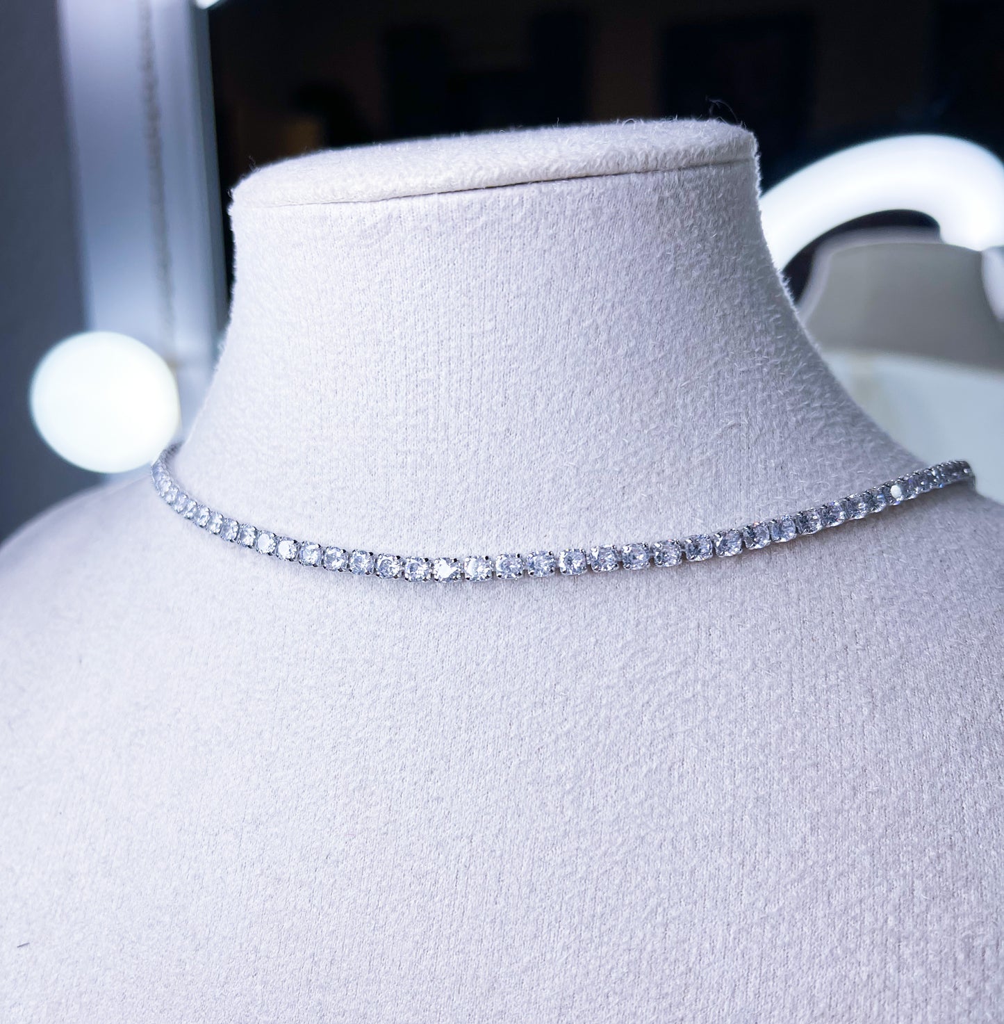 Halskette Bling Groß