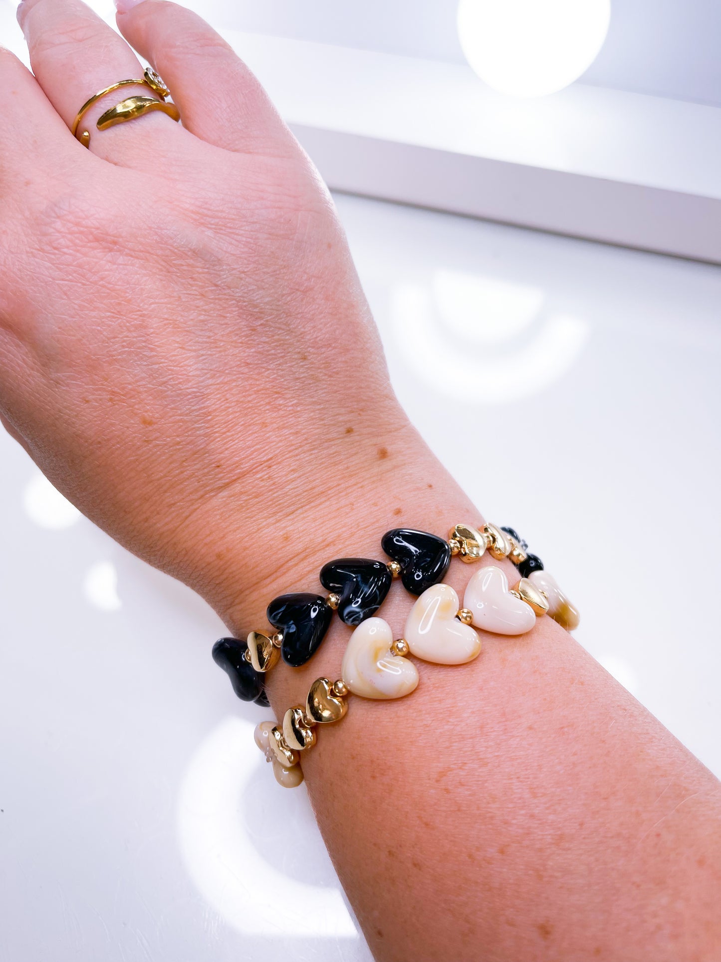 Armband Herz 2 Farben