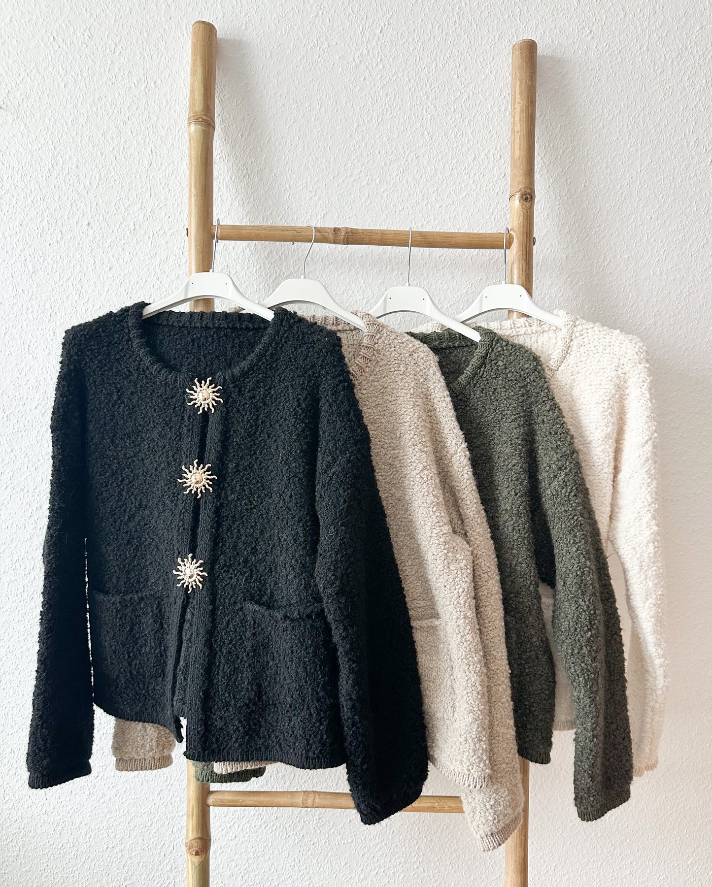 Jacke Teddy 4 Farben