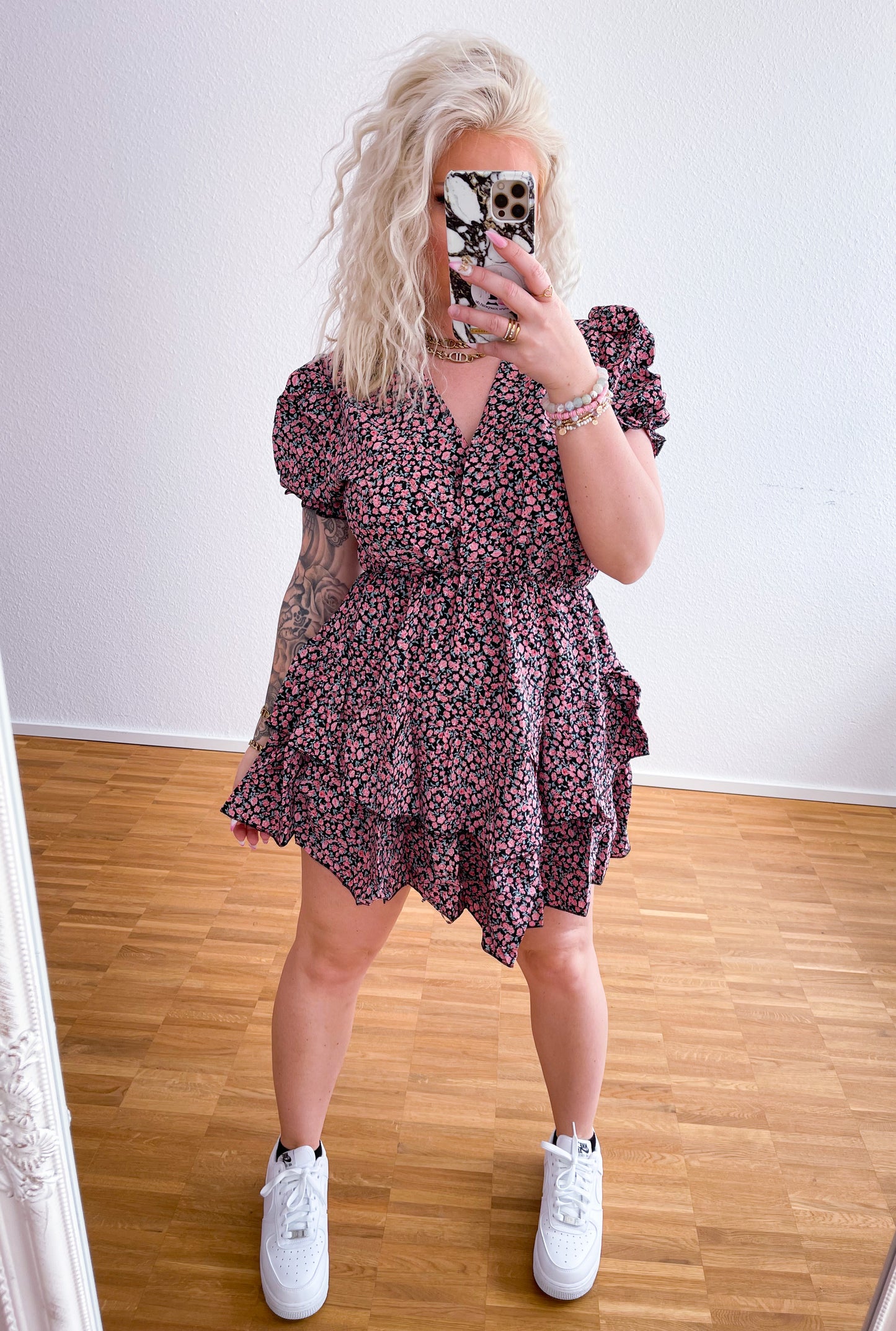 Kleid-Blümchen 6 Farben