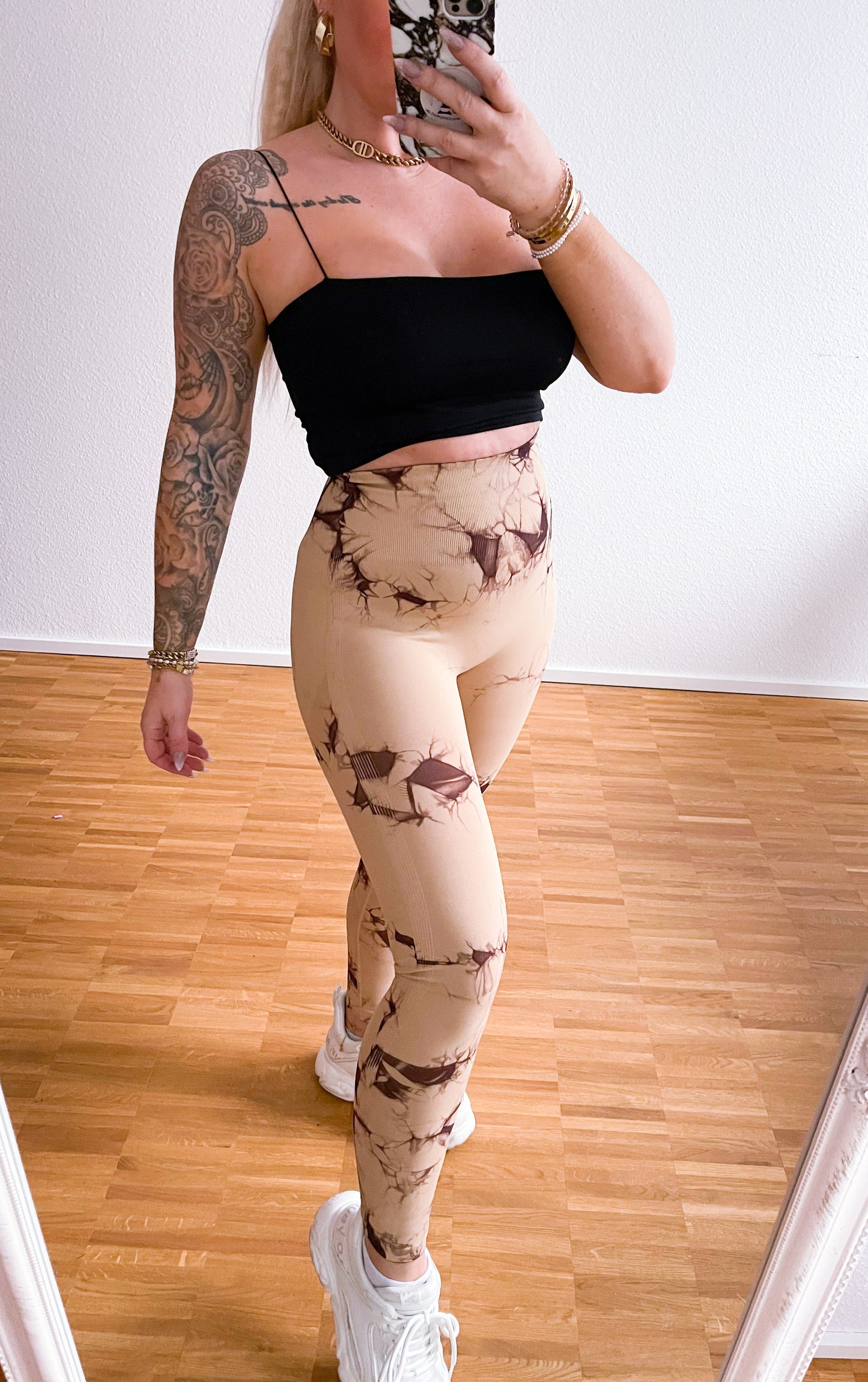Leggings Marmor 3 Farben