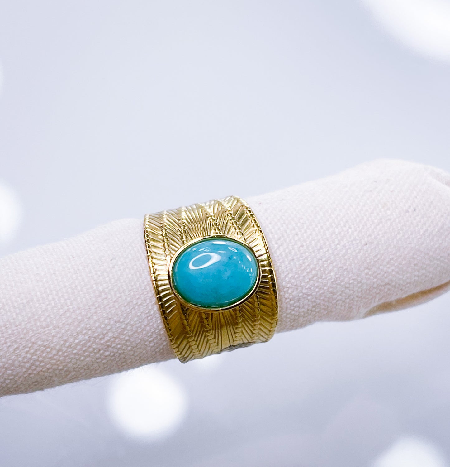 Ring-Boho 12 Farben S.Steel