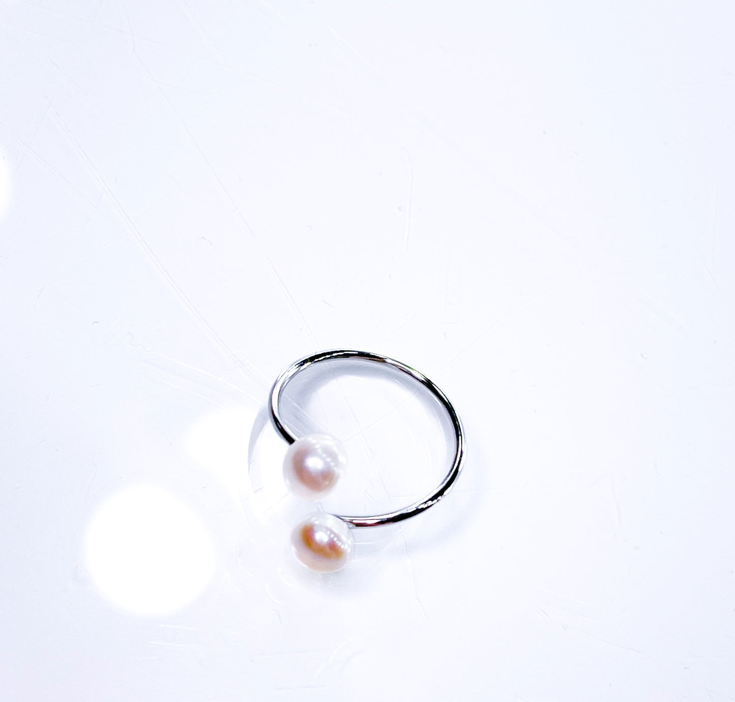 Ring-Feiny-Pearl S.Steel