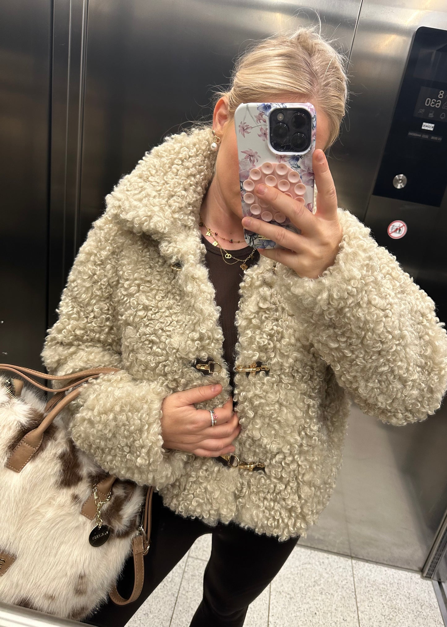 Teddy Jacke 2 Farben