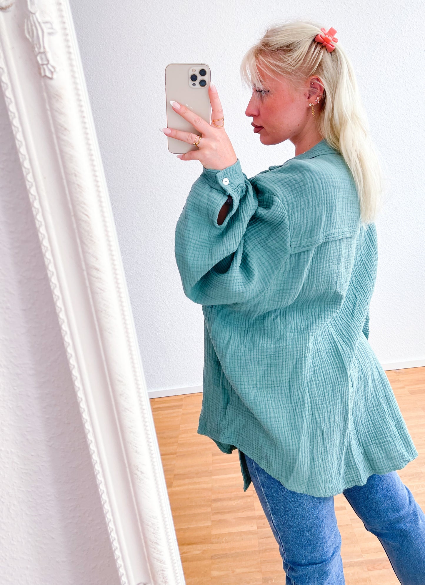 Musselin-Bluse 20 Farben