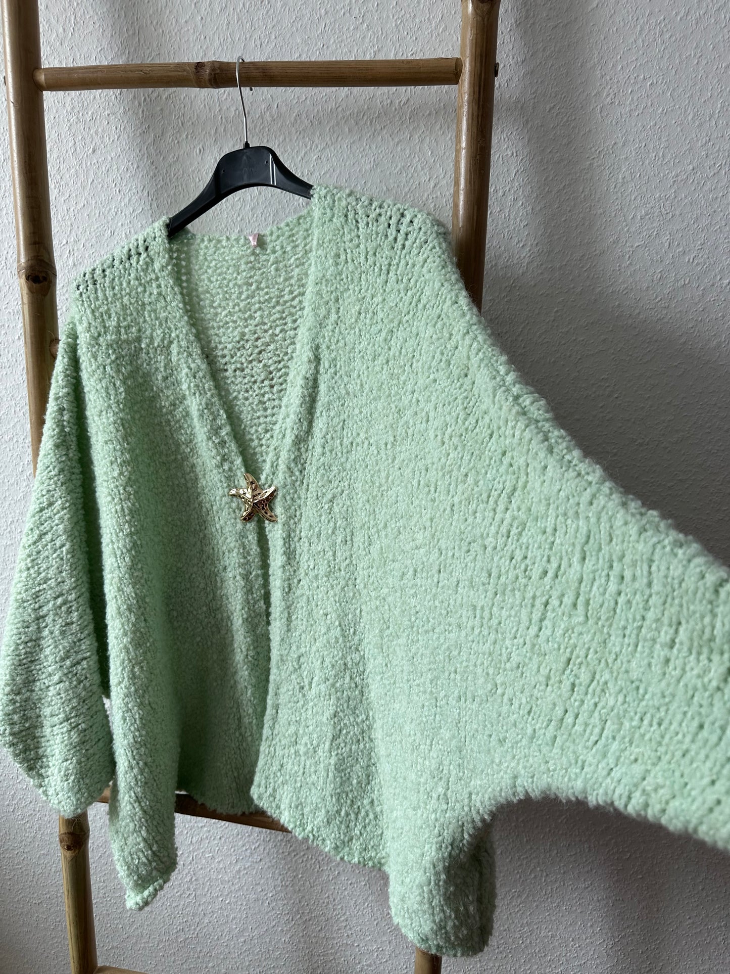 Strickjacke Teddy Seestern 5 Farben