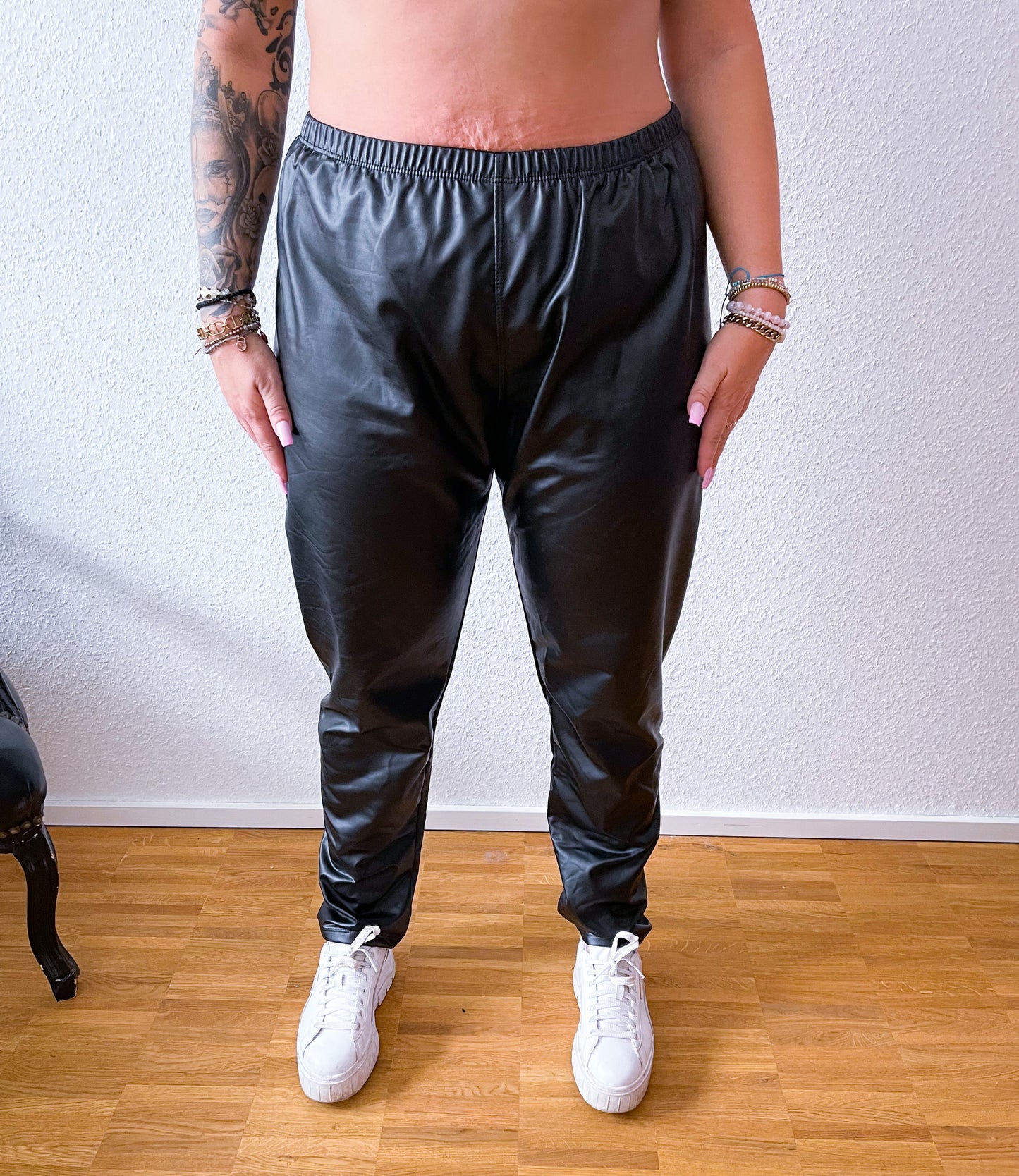 Lederleggings Thermo