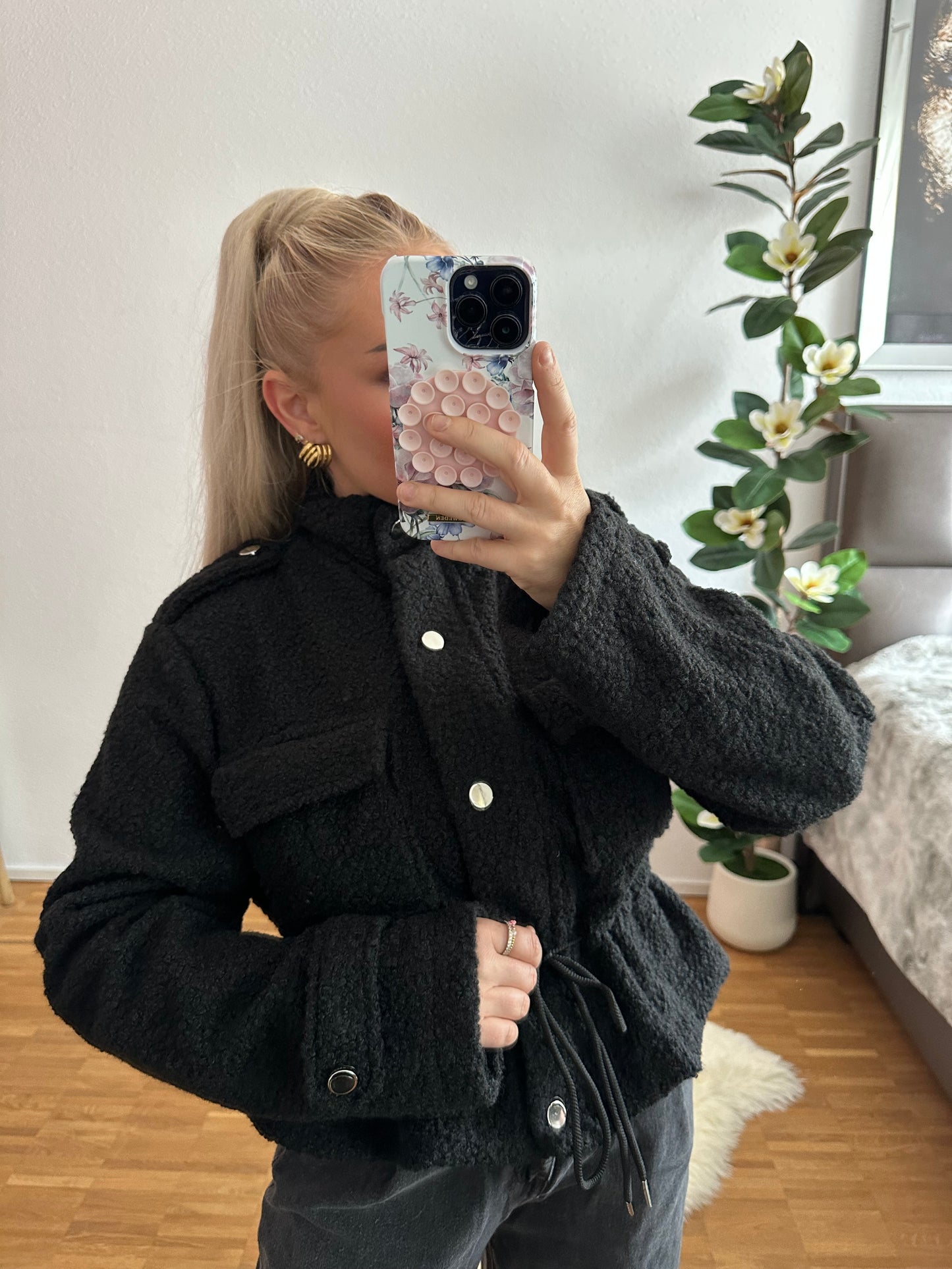 Jacke Teddy 4 Farben