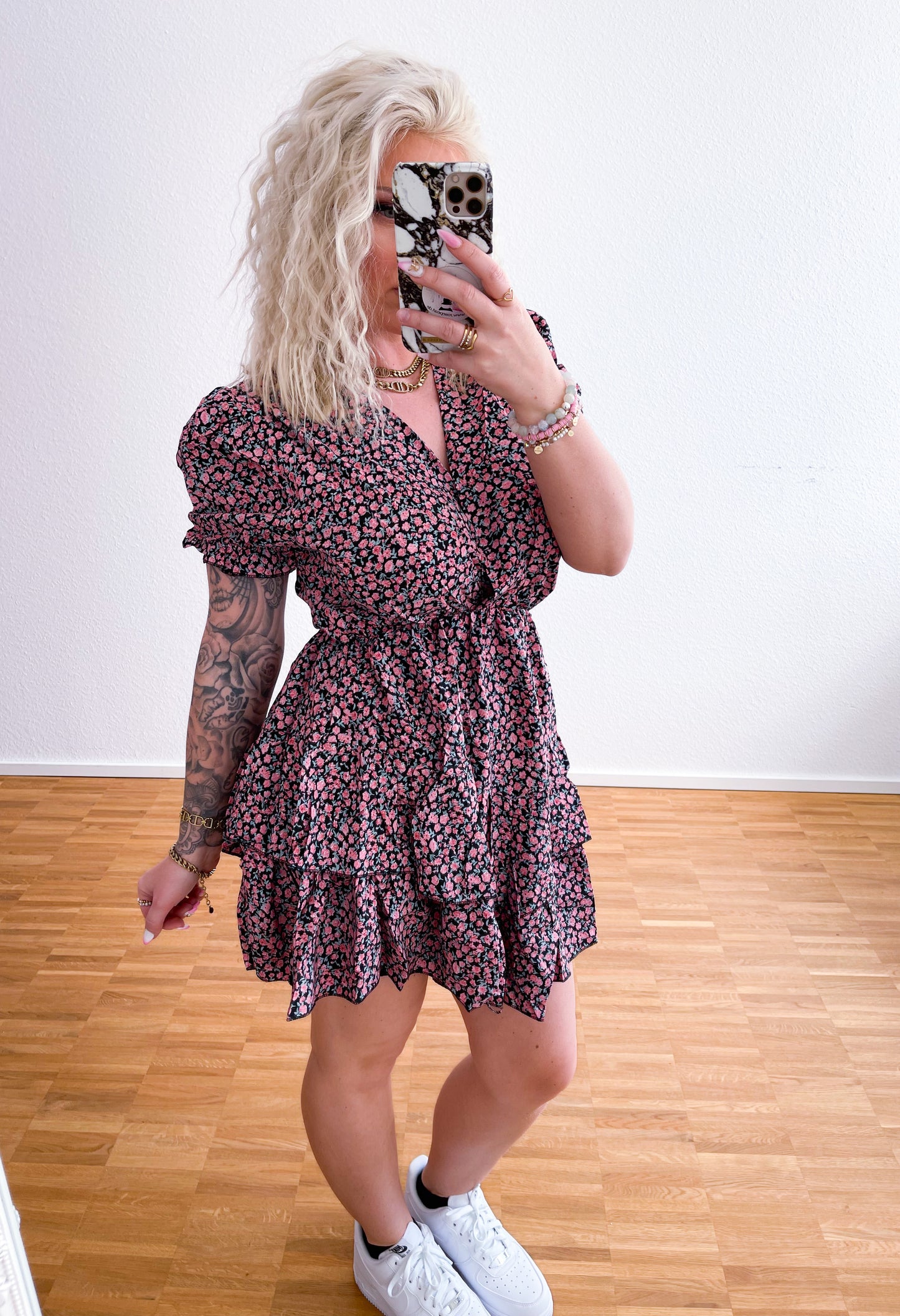 Kleid-Blümchen 6 Farben