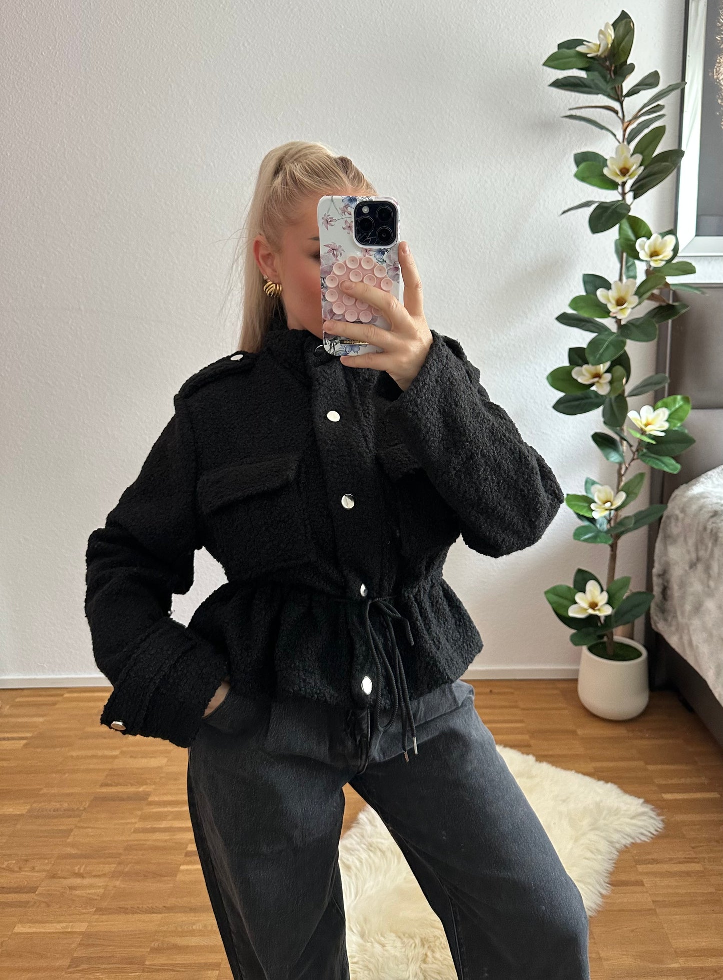 Jacke Teddy 4 Farben