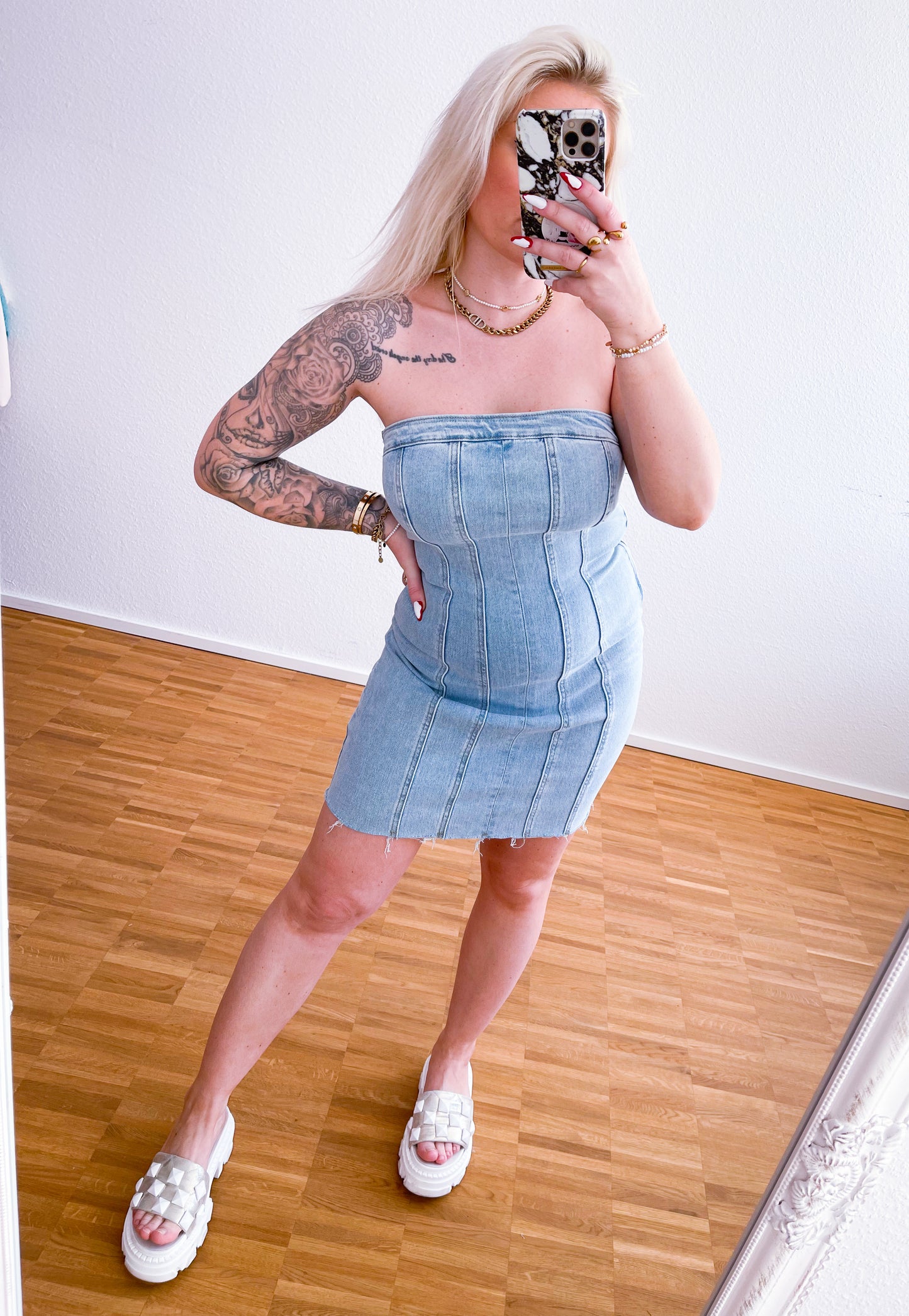 Jeanskleid Stretch