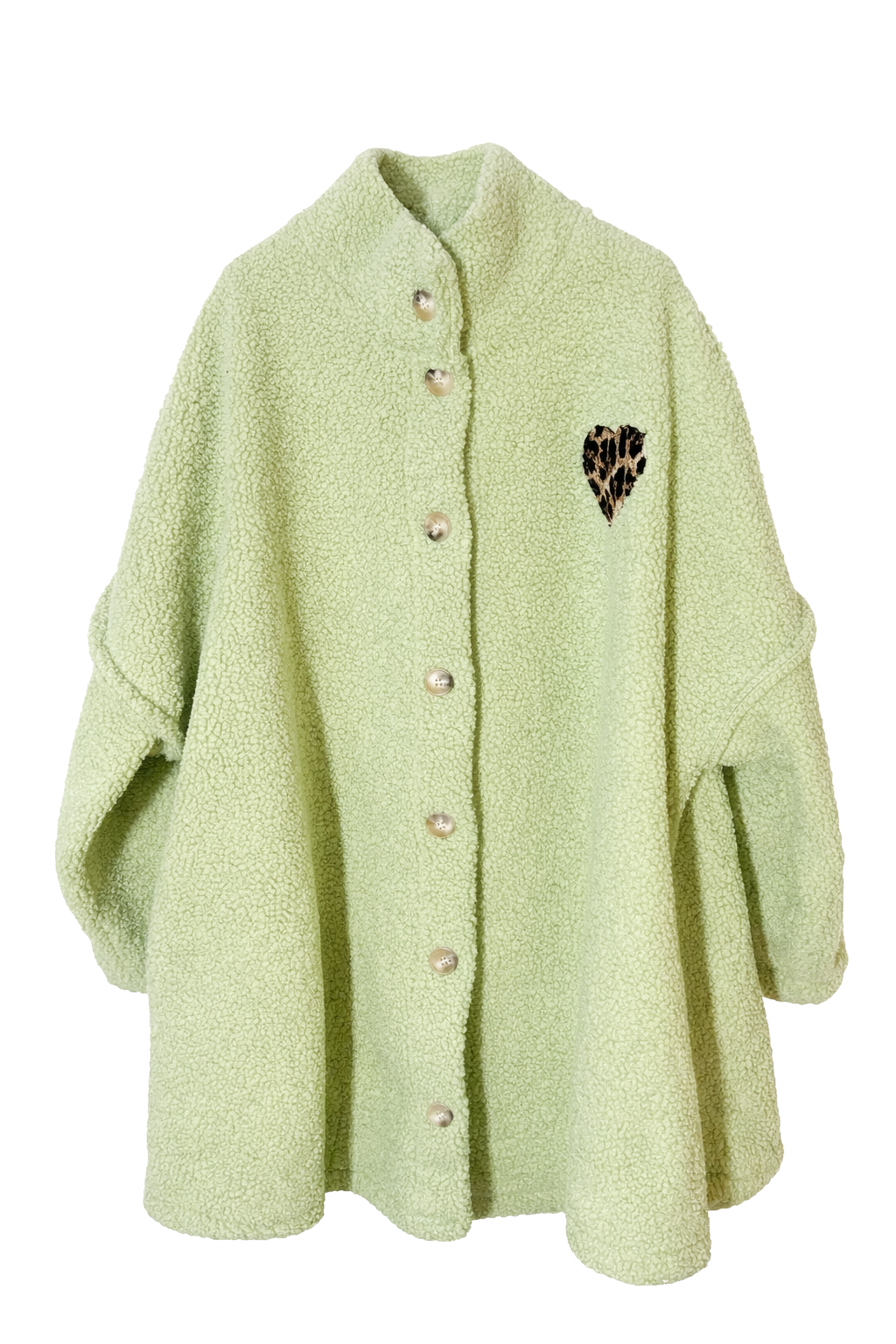 Cardigan/Jacke Teddy Leo Herz in 6 Farben Ultra soft