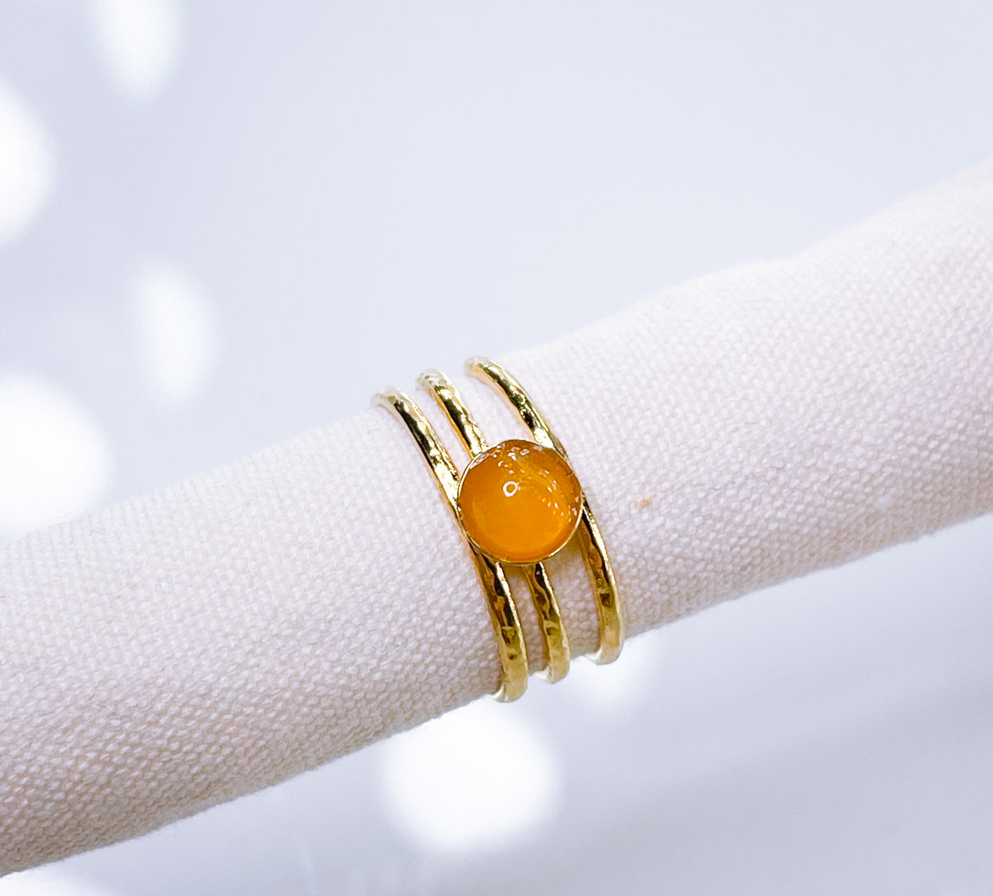 Ring-Boho 12 Farben S.Steel