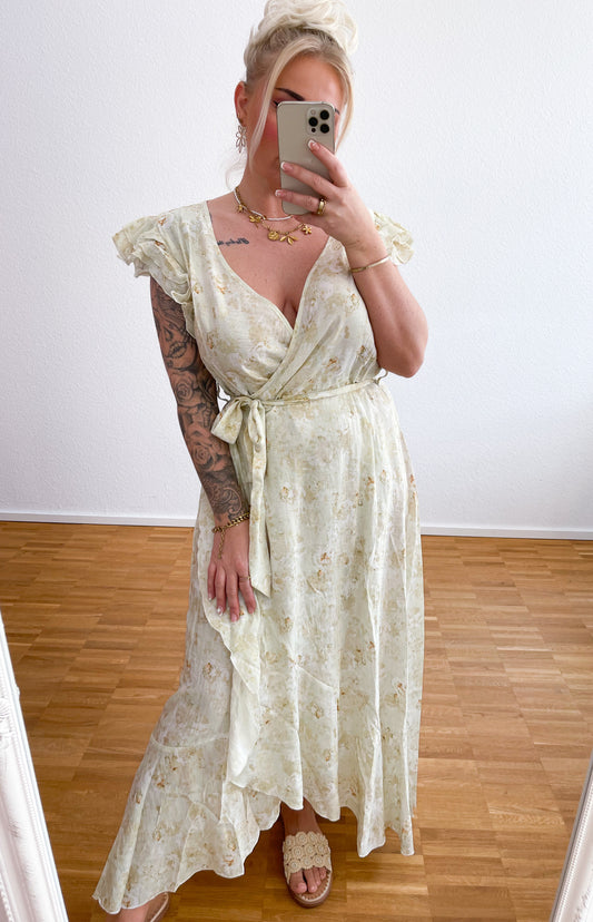 Wickelkleid Milk Gelb