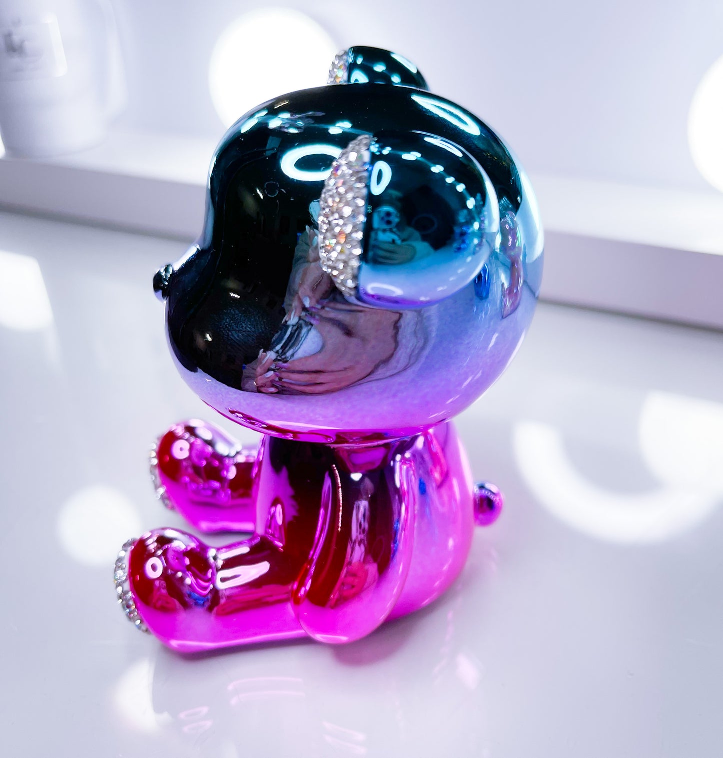 Teddy Metallic Dekorativ 11cm