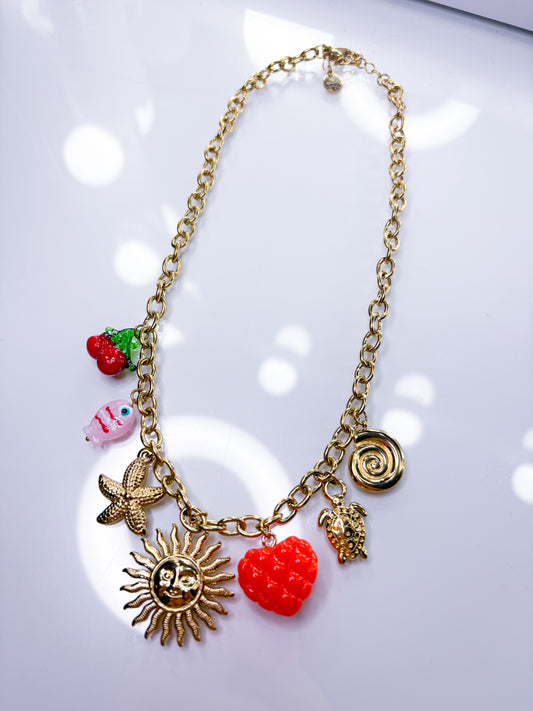 Halskette Sonne