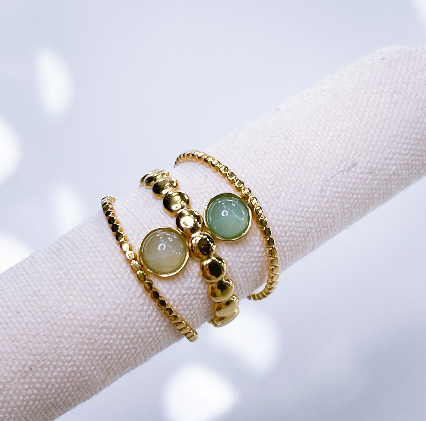 Ring-Boho 12 Farben S.Steel