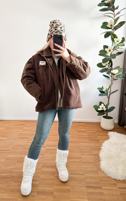 Jacke Oversice Cozy in 4 Farben gefüttert ultra Soft