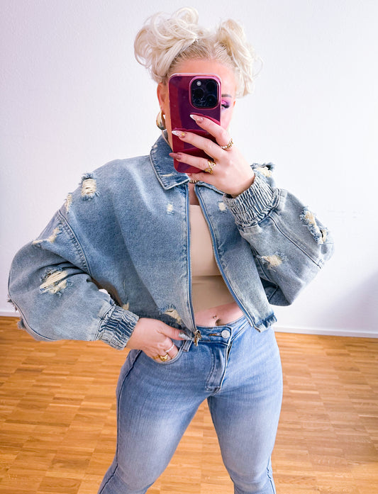 Jeansjacke Oversice