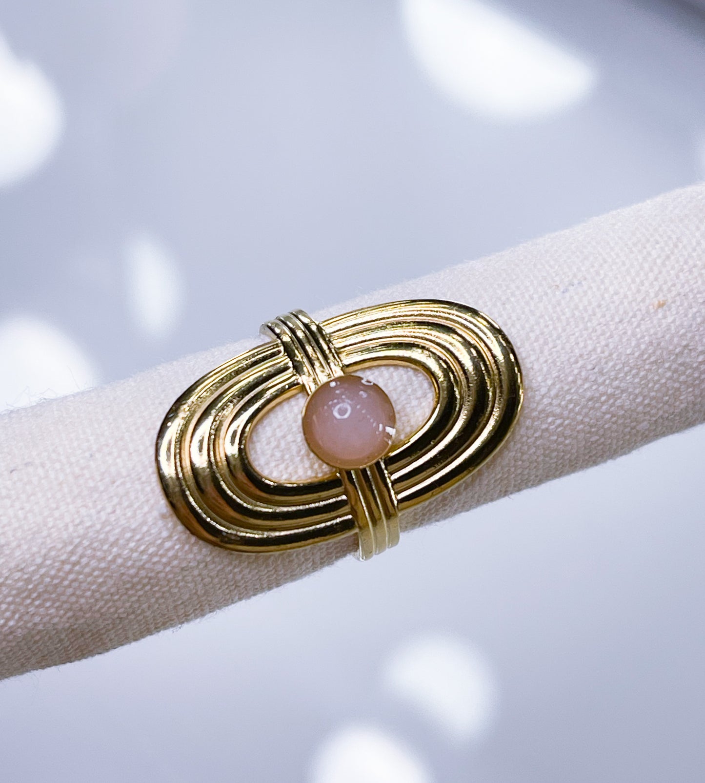 Ring-Boho 12 Farben S.Steel