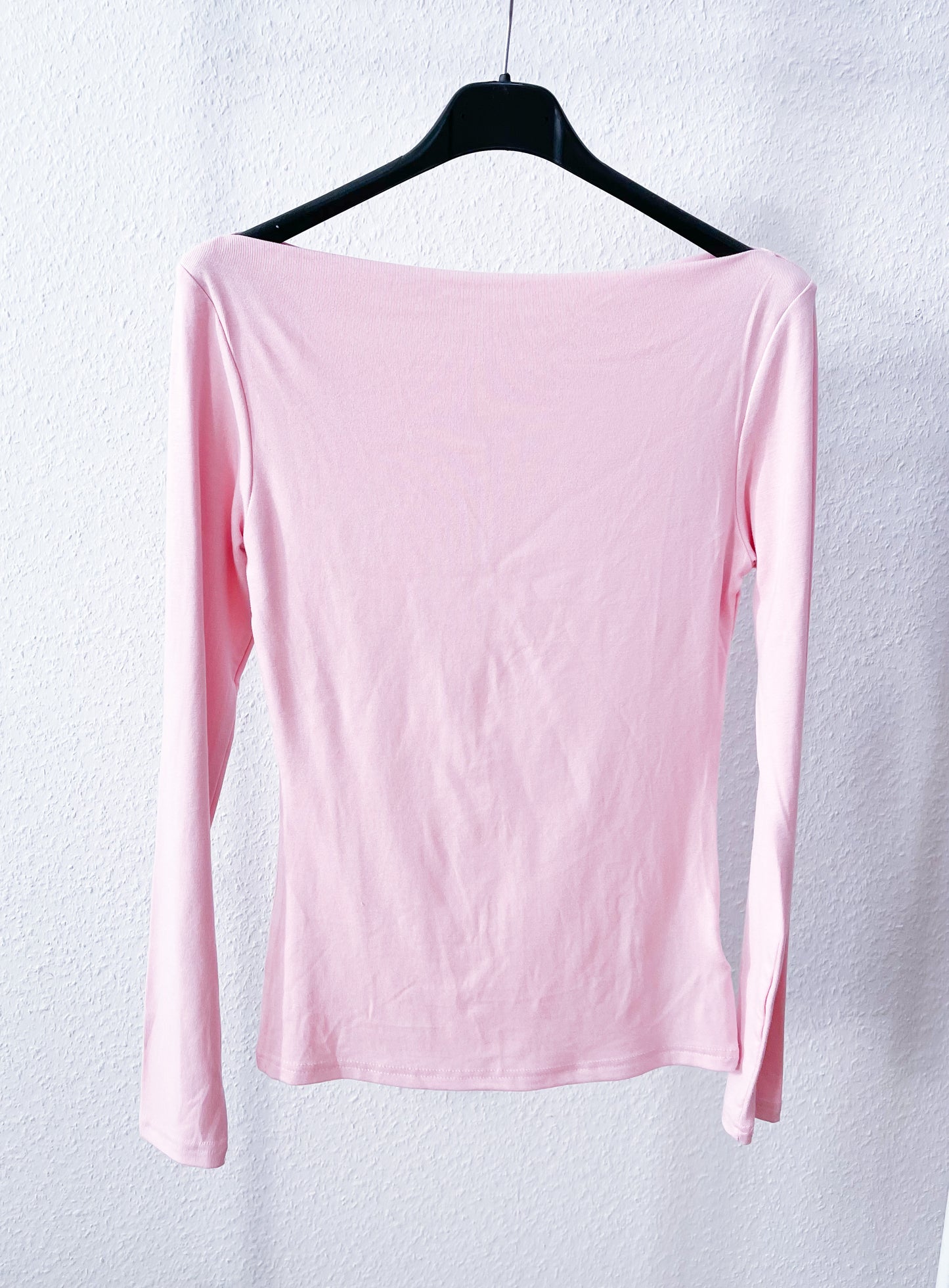 Langarm-Shirt Off Shoulder 4 Farben