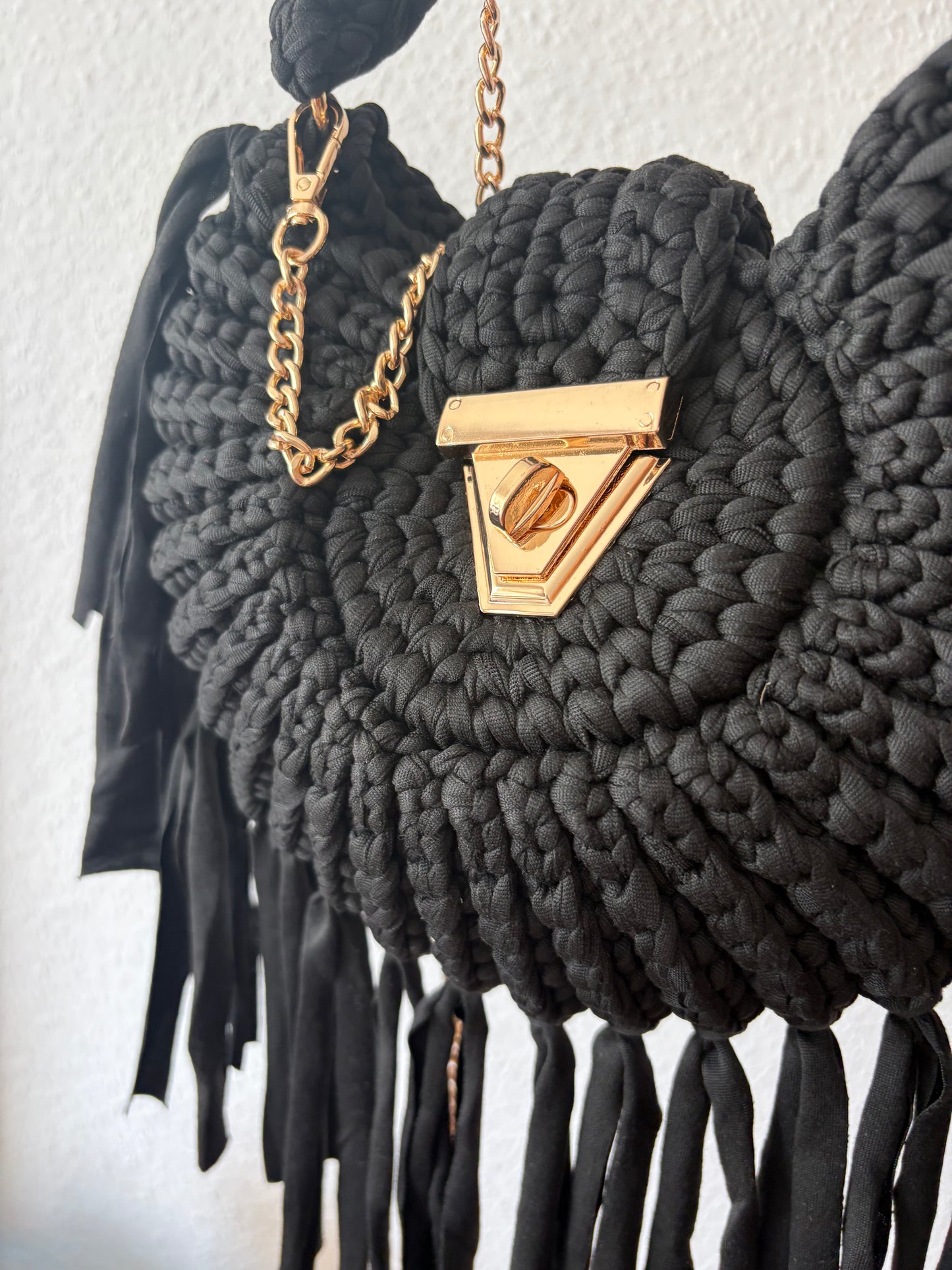 Tasche Muschel Handmade
