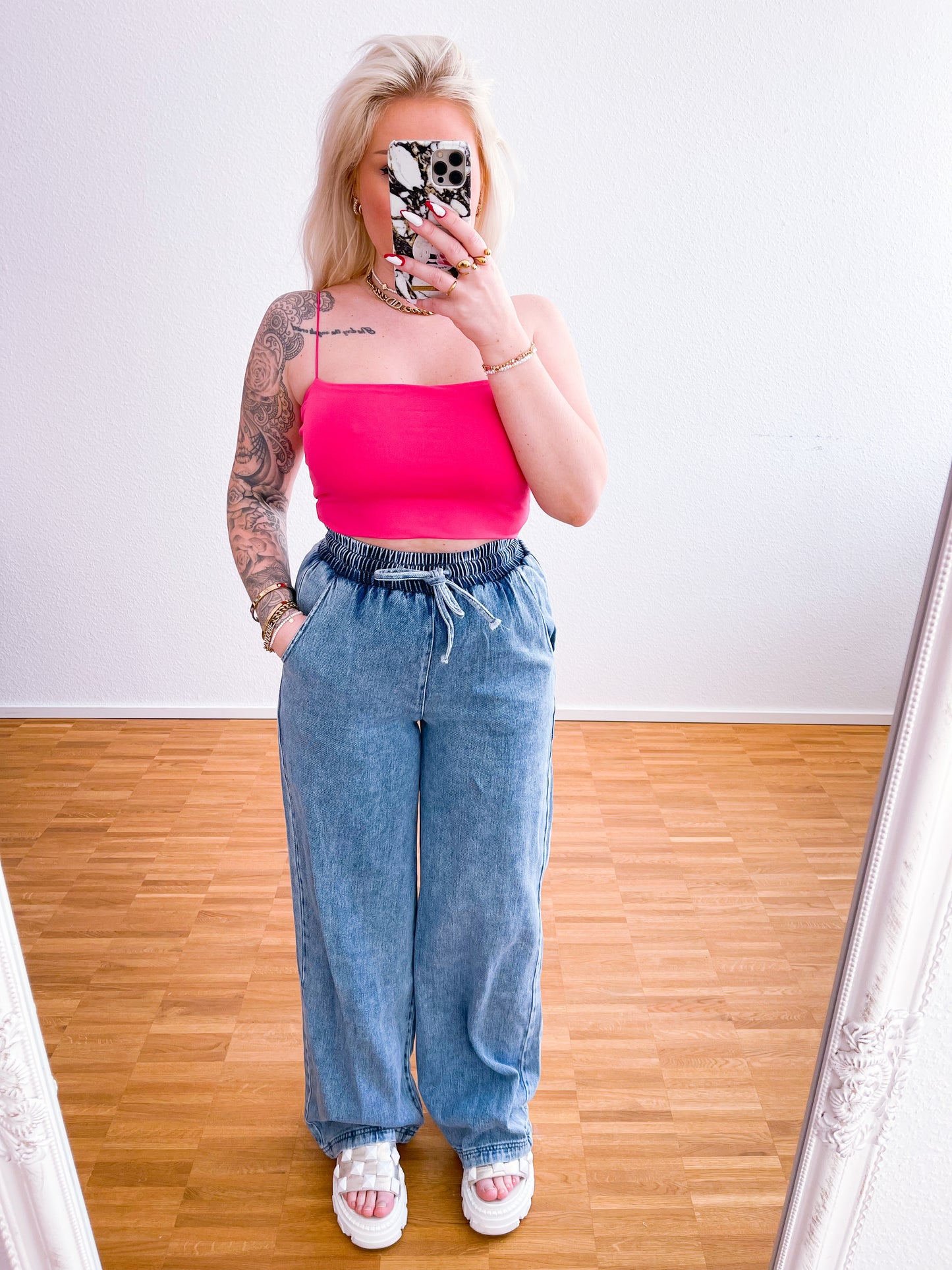 Jeanshose-Baggy