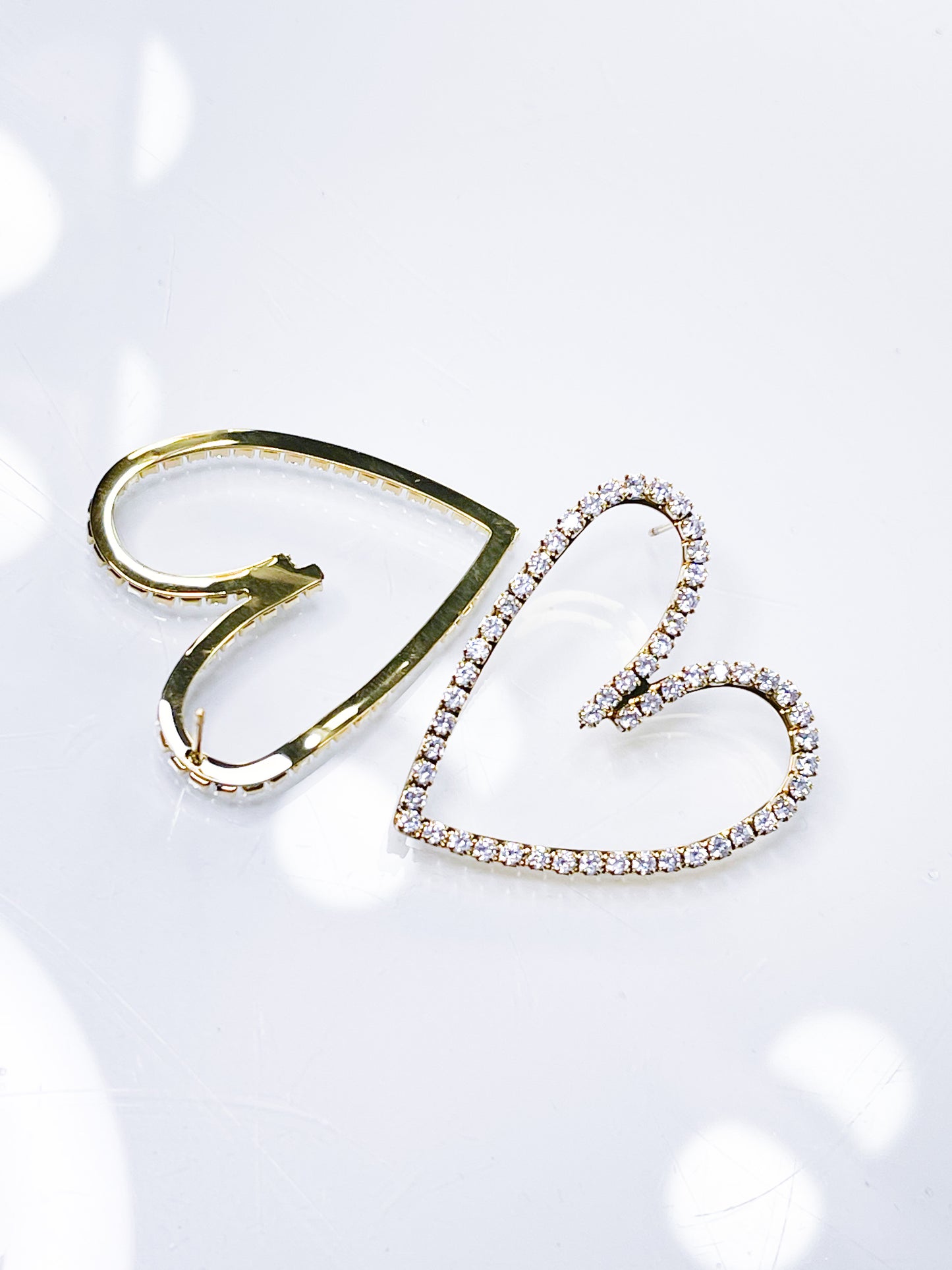 Ohrringe Herz Bling