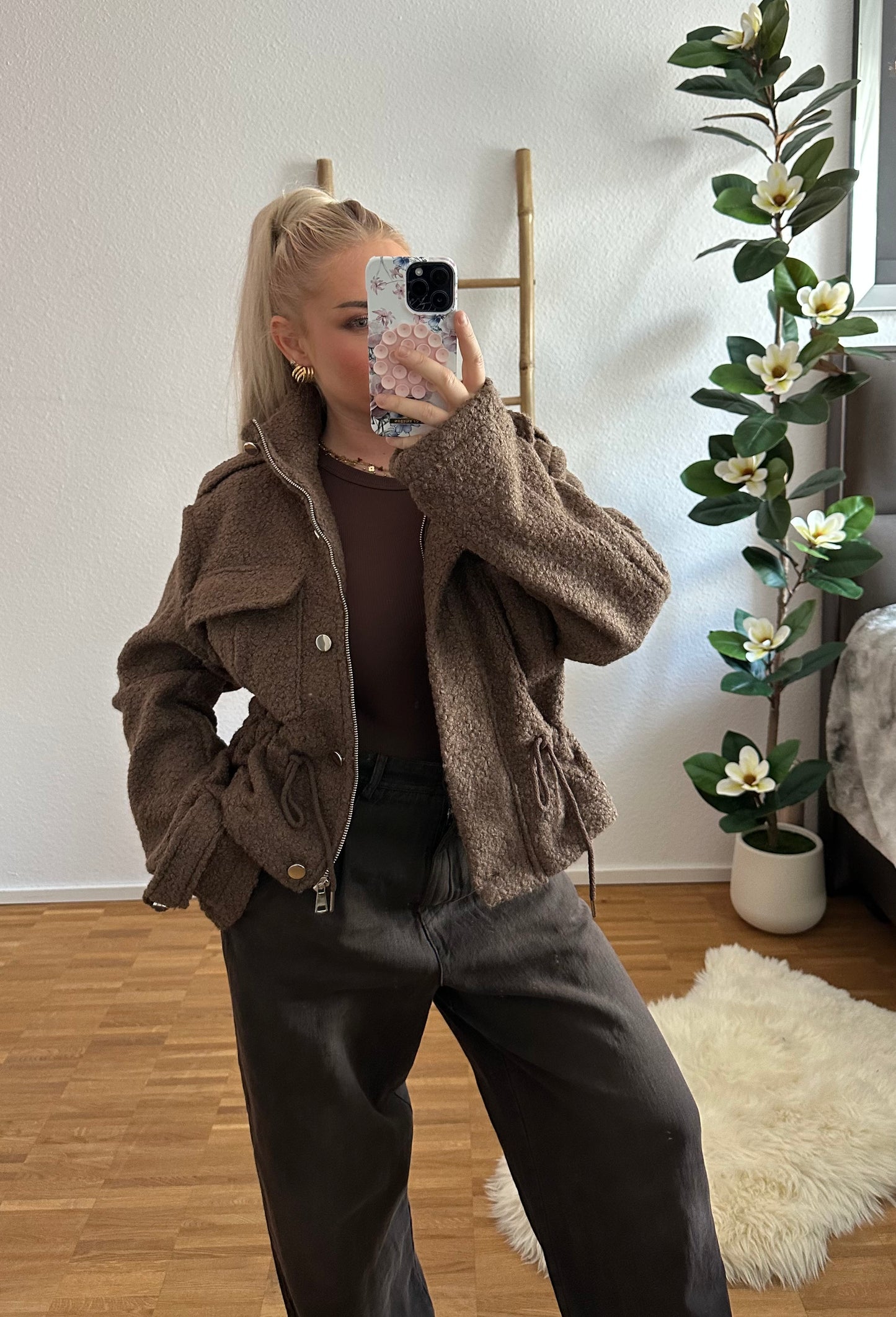 Jacke Teddy 4 Farben