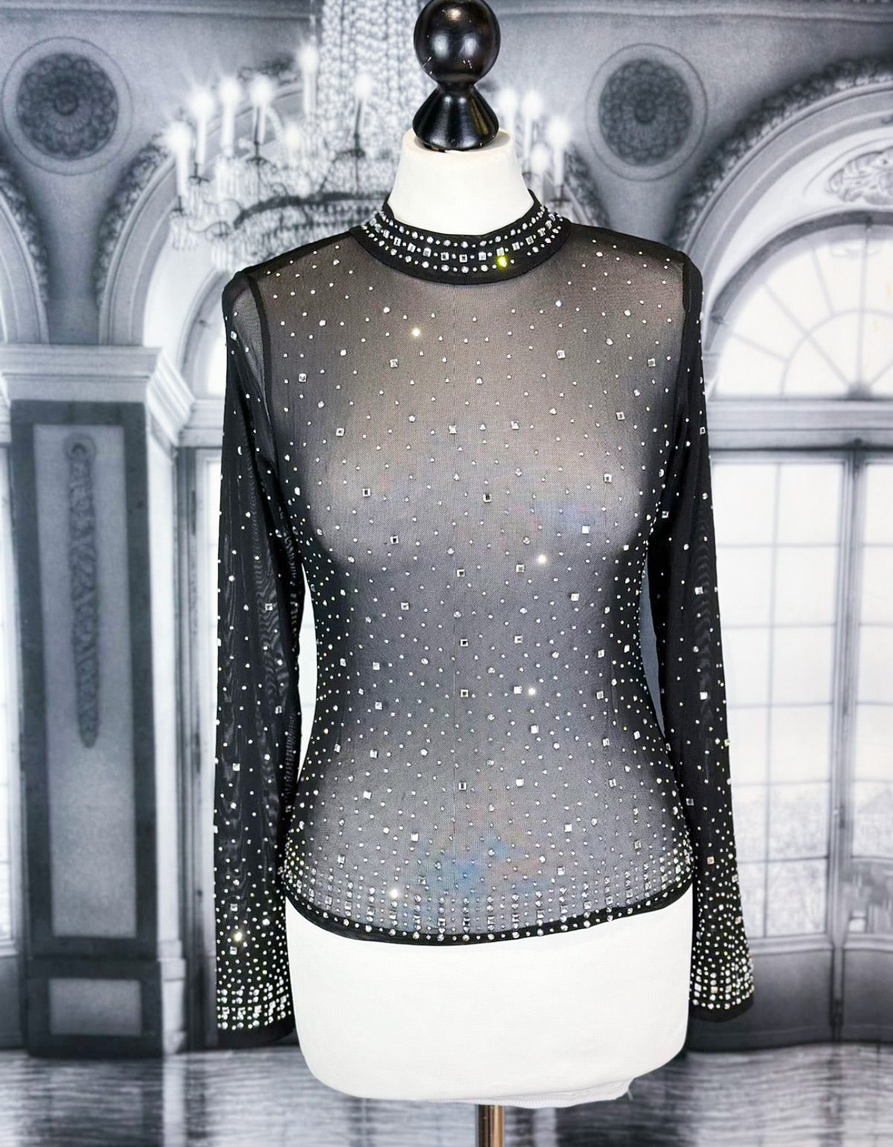 Oberteil Paris Bling