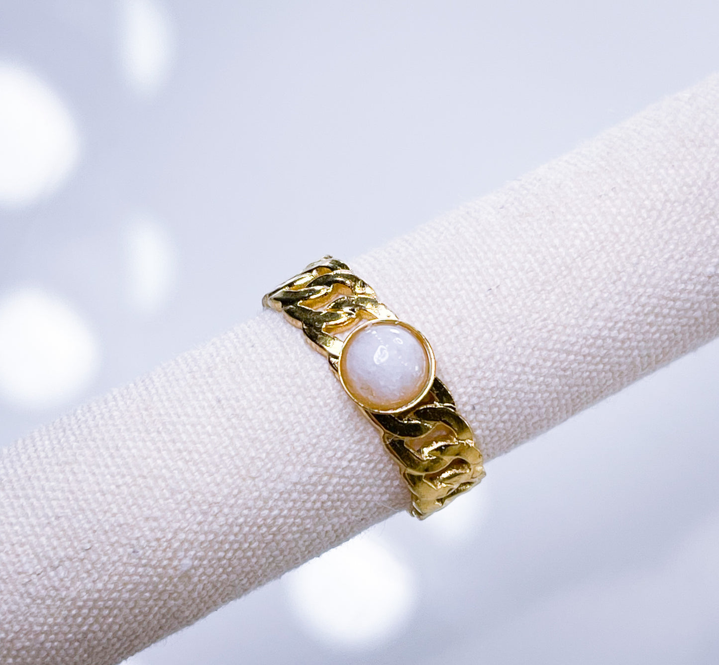 Ring-Boho 12 Farben S.Steel
