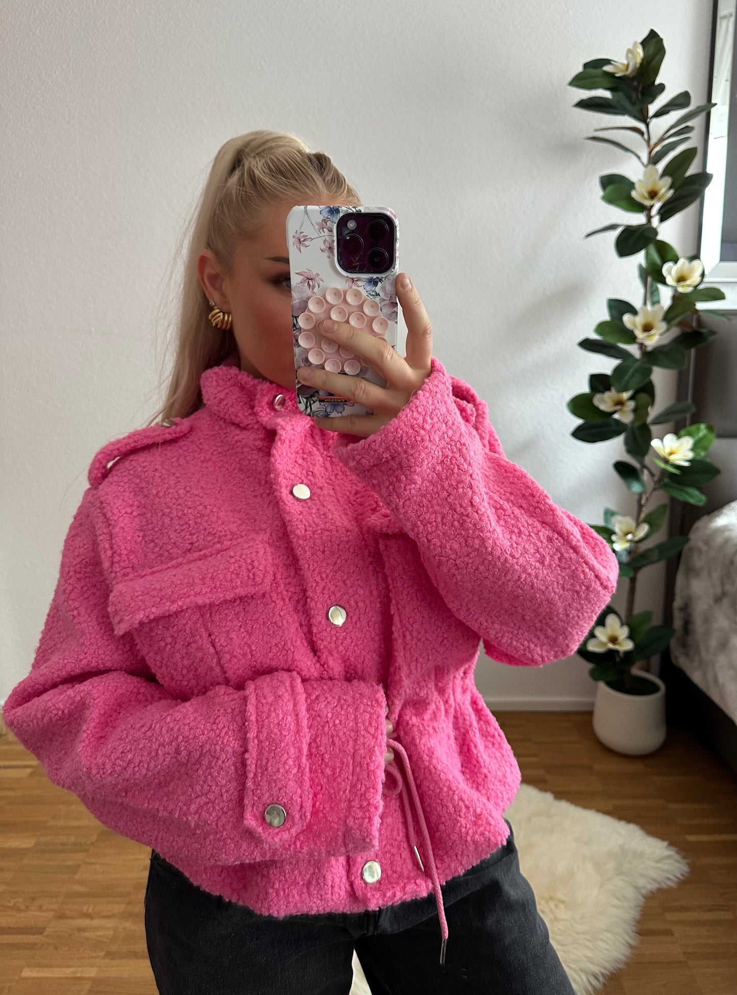 Jacke Teddy 4 Farben