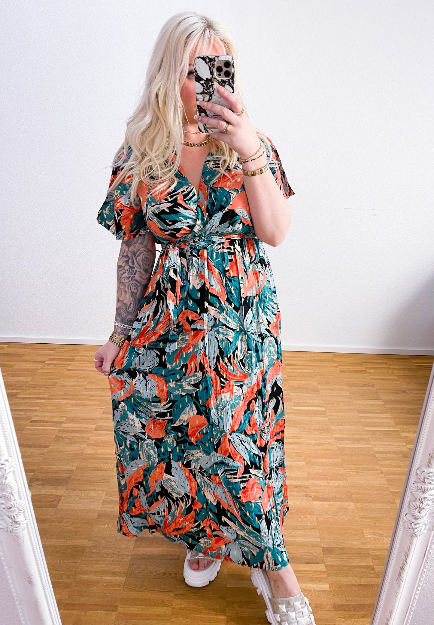 Kleid-Hawai-Lang