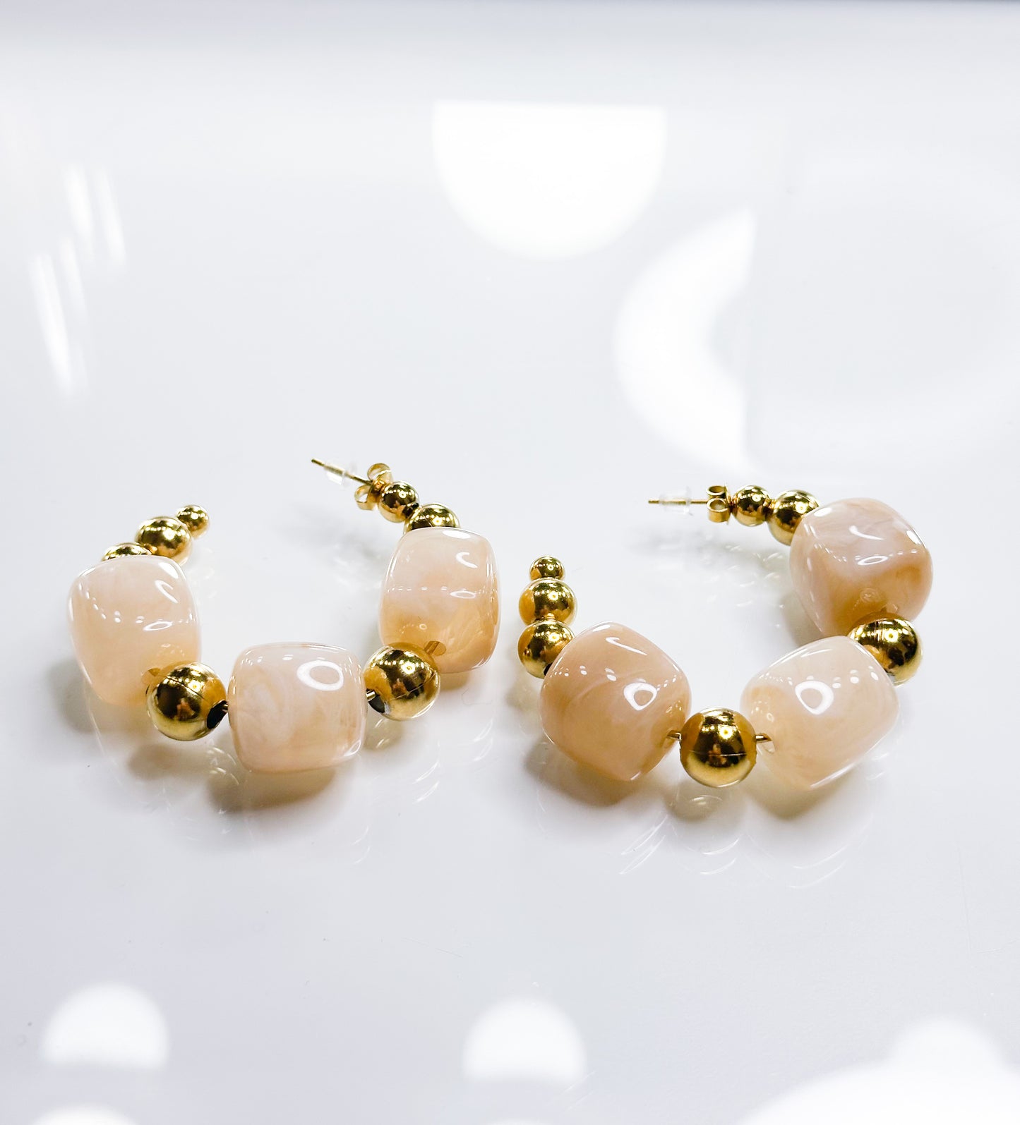 Creolen Lini in 6 Farben S.Steel