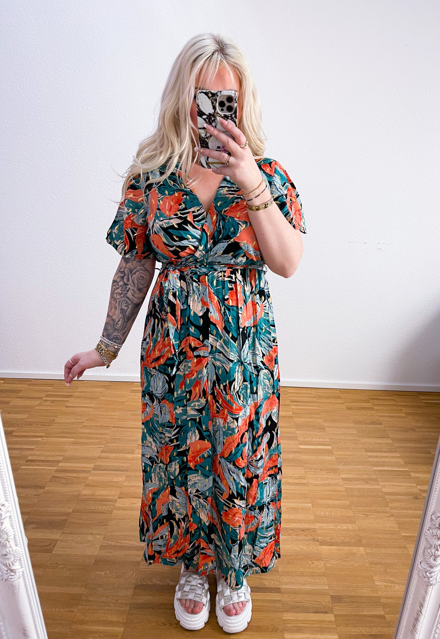 Kleid-Hawai-Lang