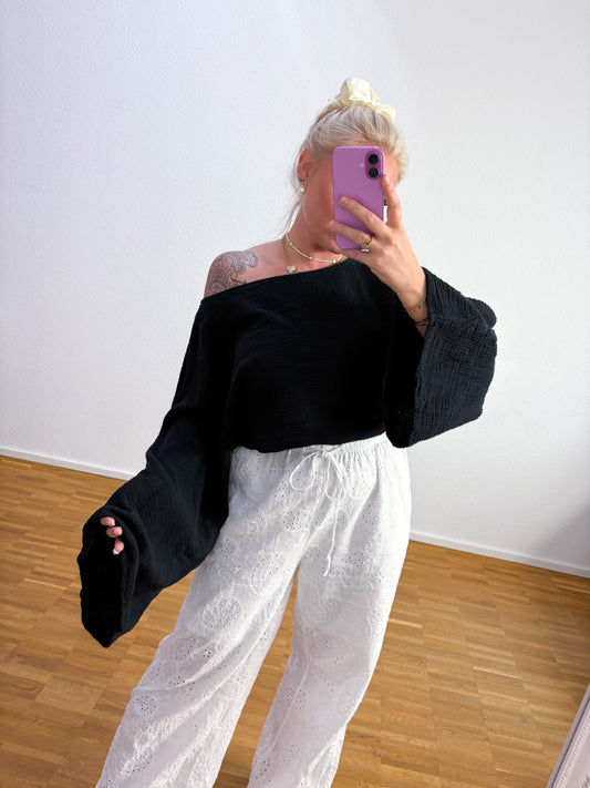 Musselin-Oberteil Trompete 5 Farben