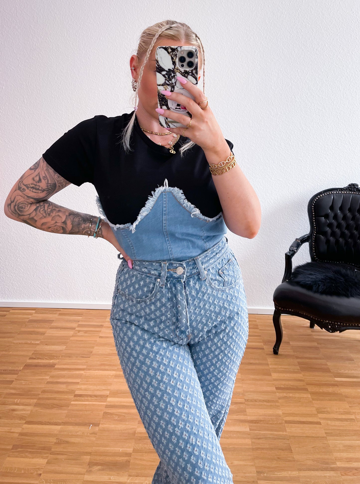 T-Shirt -Jeans