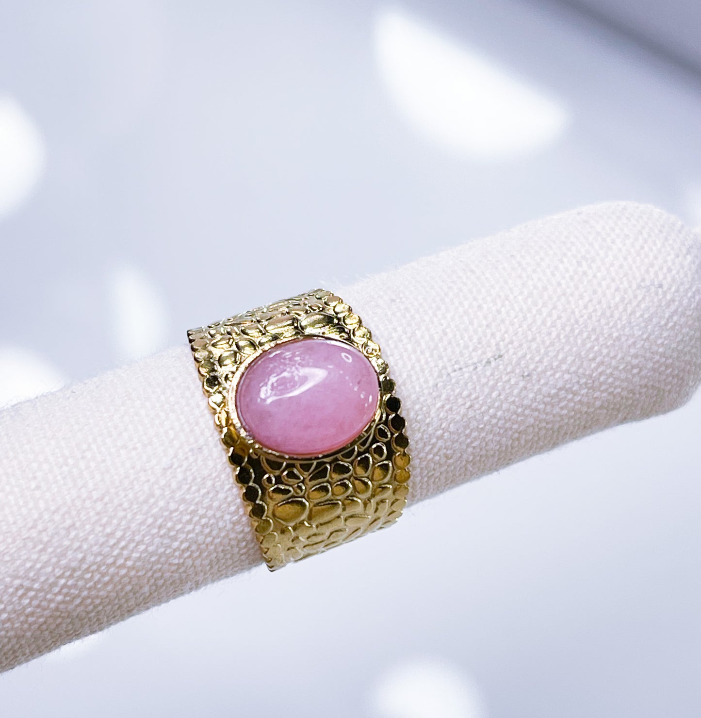 Ring-Boho 12 Farben S.Steel