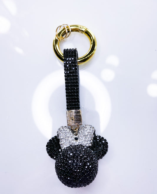 Schlüsselanhänger Minnie Kristall 4 Farben