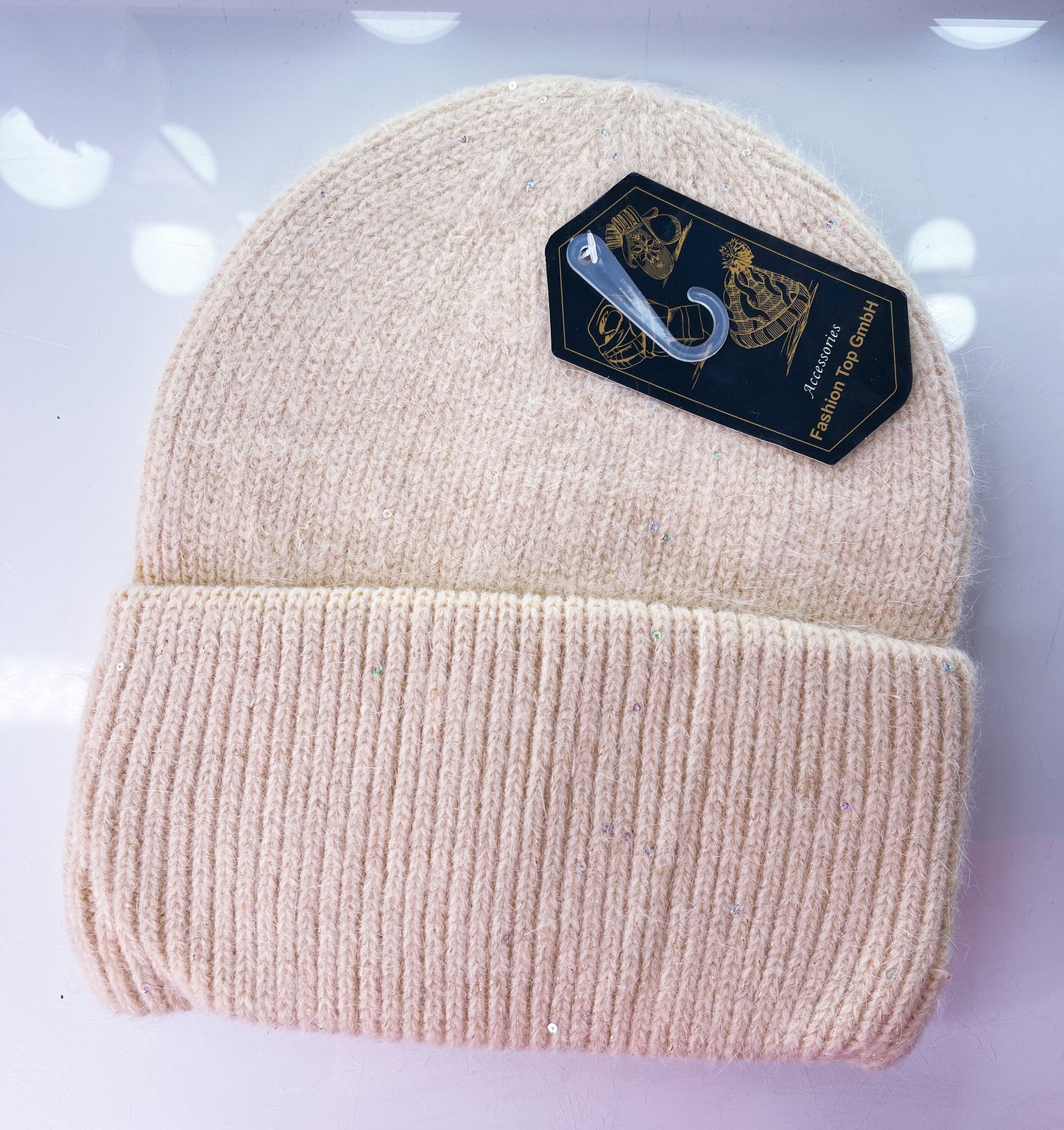 Mütze Kaninchen Luxus 70% Angora