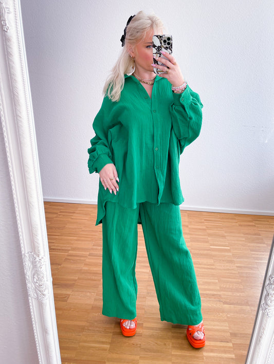 Zwei-Teiler Musselin Happy