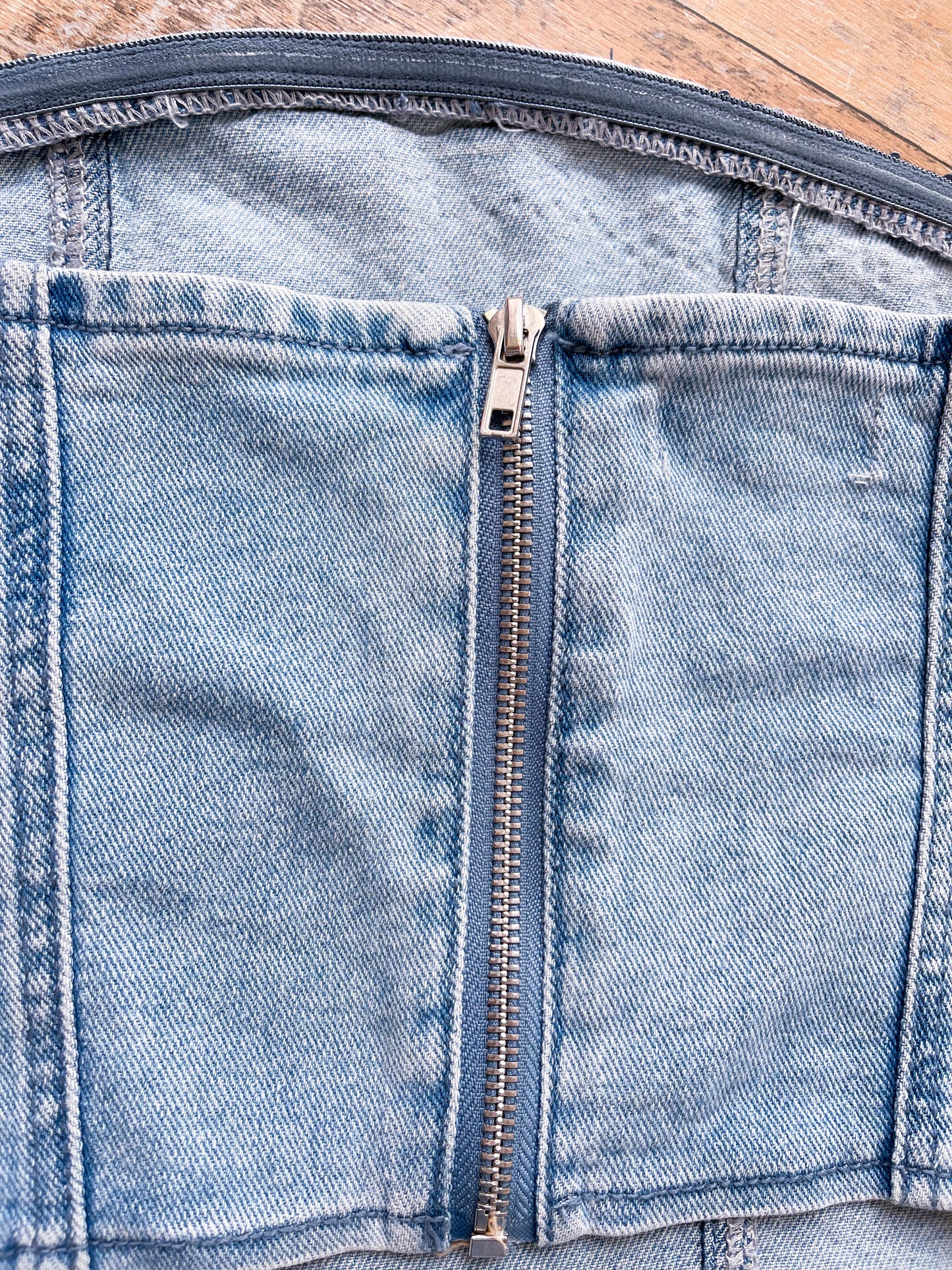 Jeans-Top-Bling