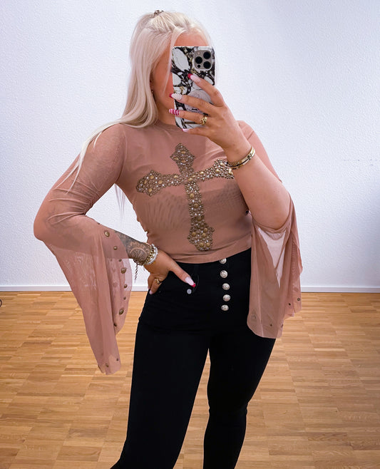 Oberteil Kreuz 2 Farben