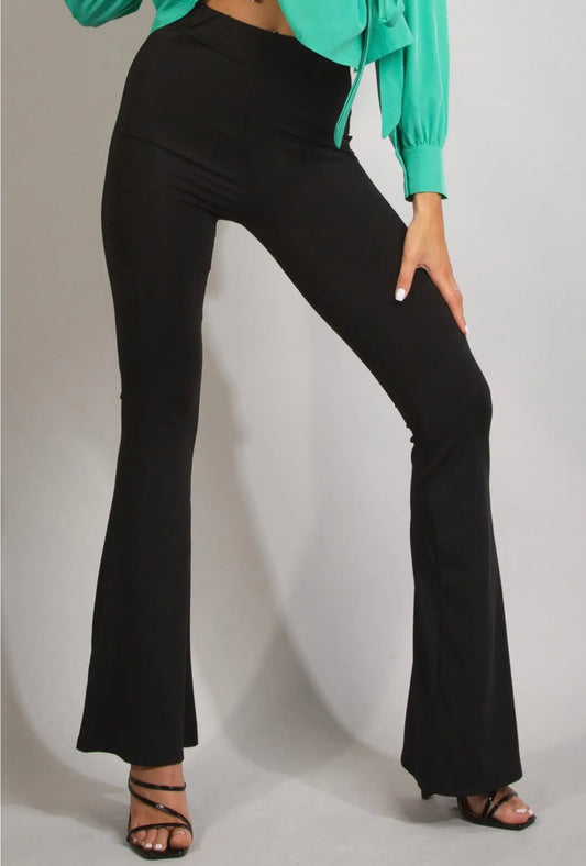 Leggings super stretchy Flare 2 Farben