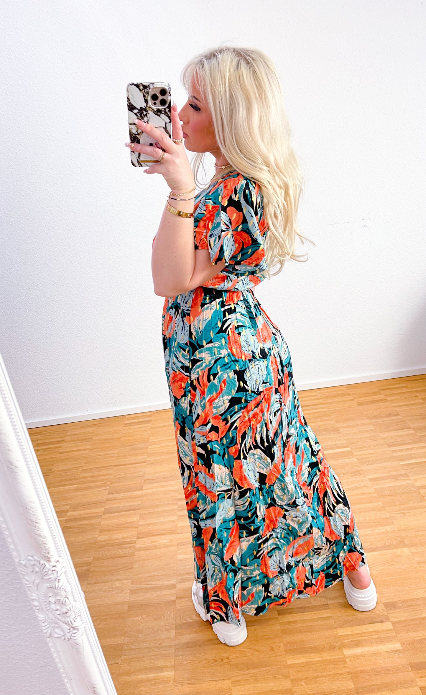 Kleid-Hawai-Lang