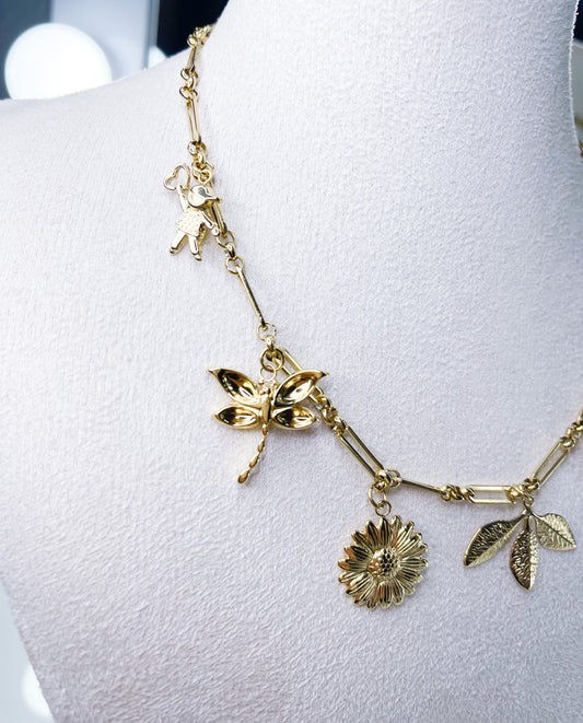 Halskette Libelle S.Steel