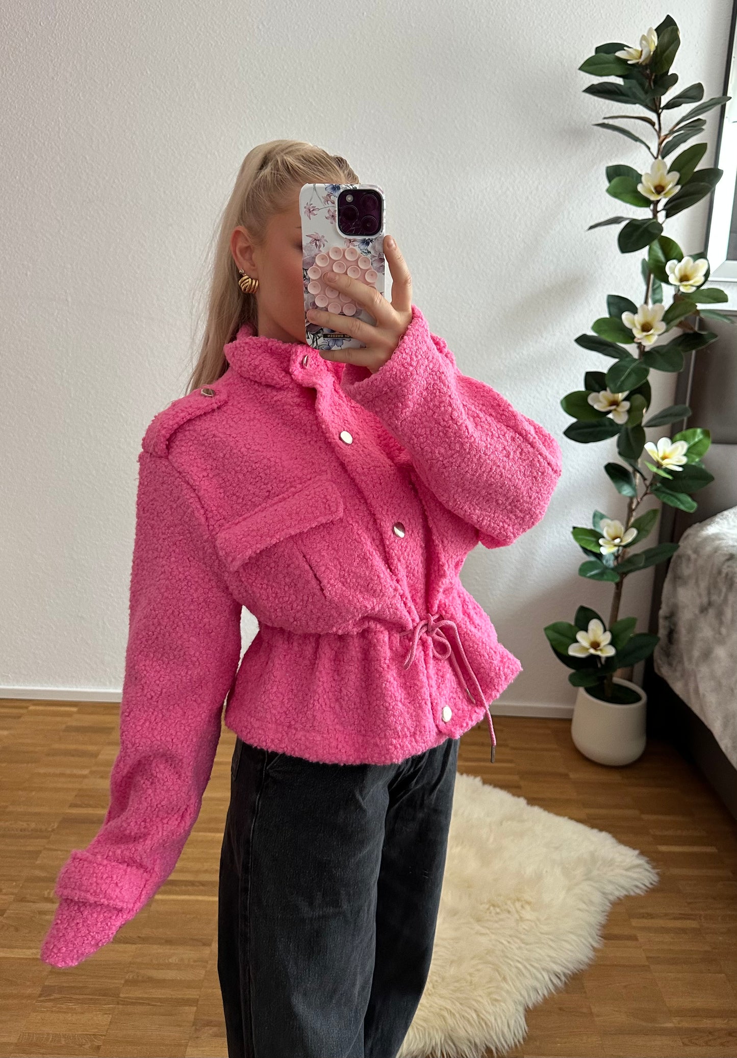 Jacke Teddy 4 Farben