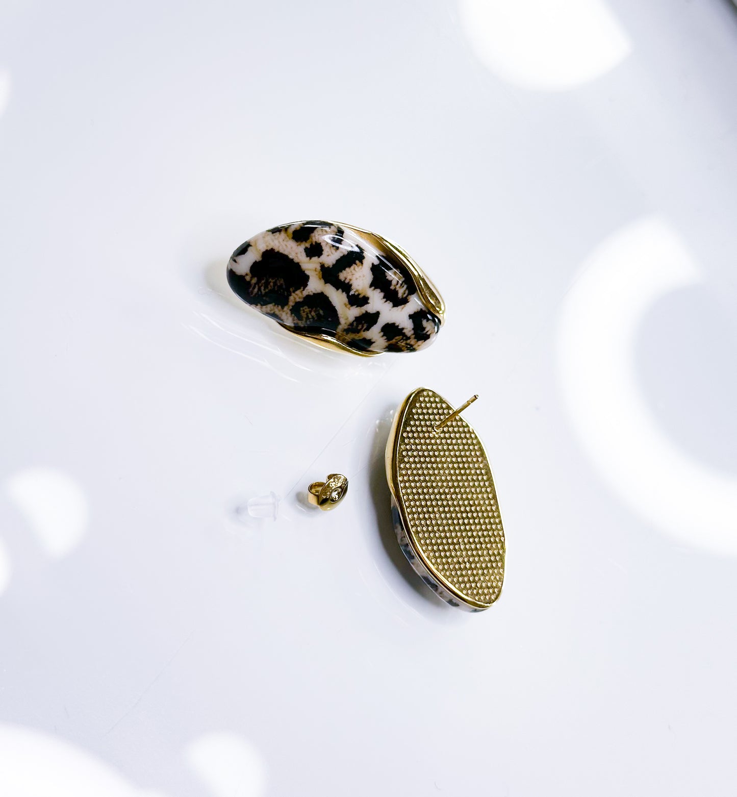 Ohrringe Leo in 3 Farben 14K Gold S.Steel